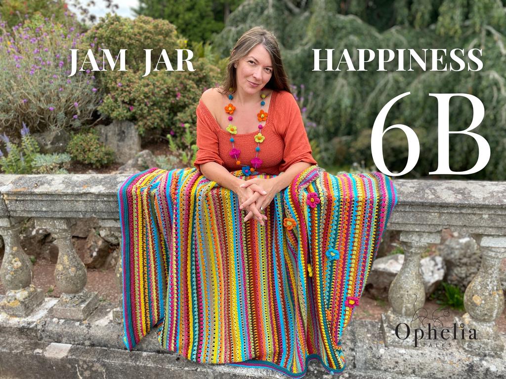Jam Jar Happiness Blanket CAL WEEK 6B