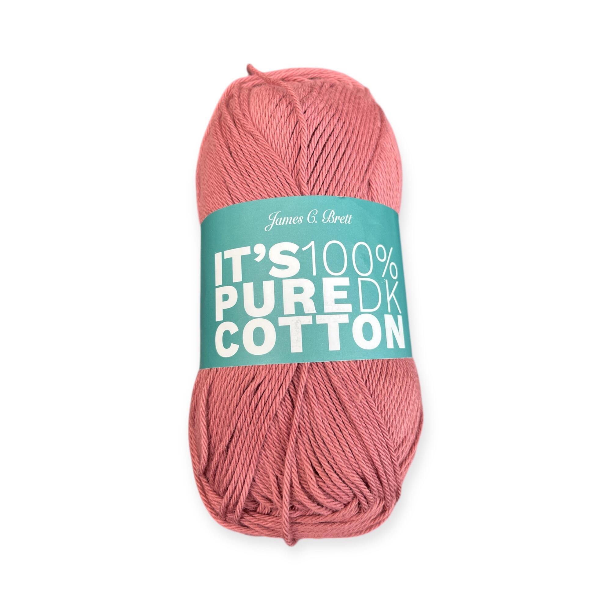 Shop James Brett It's 100% Pure Cotton DK in Burnt Umber IC47