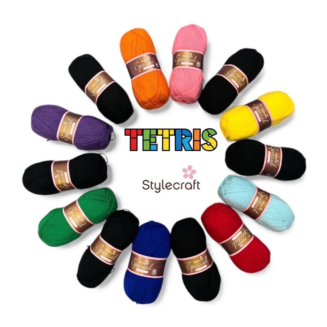 Tetris Inspired Blanket Yarn Pack – Ophelia Talks Crochet