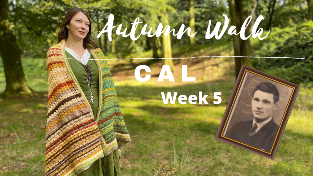 Autumn Walk Blanket CAL: Week 5 -  Finding Chestnuts