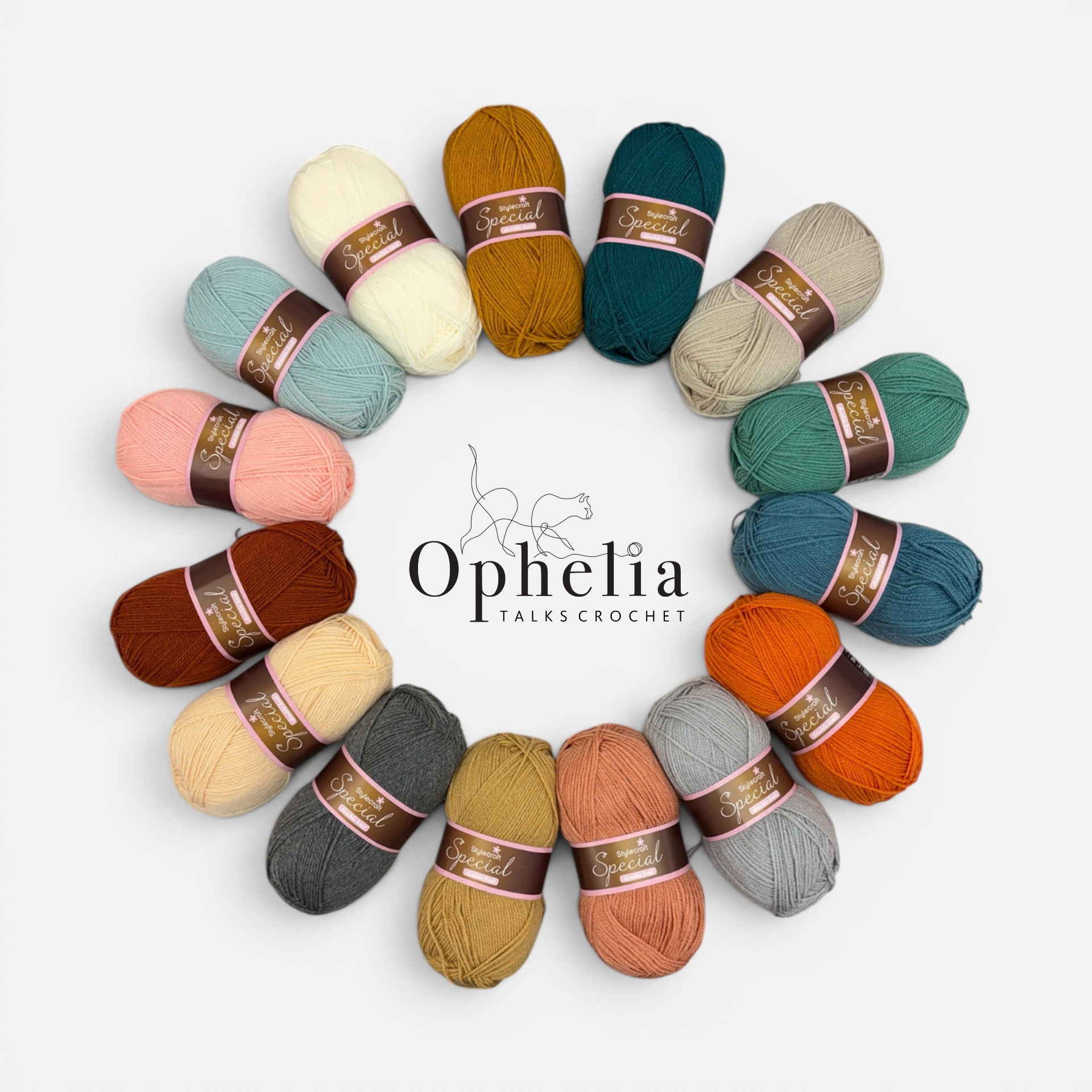 Jewels of the Nile Crochet Yarn Pack | Wendy Supreme DK