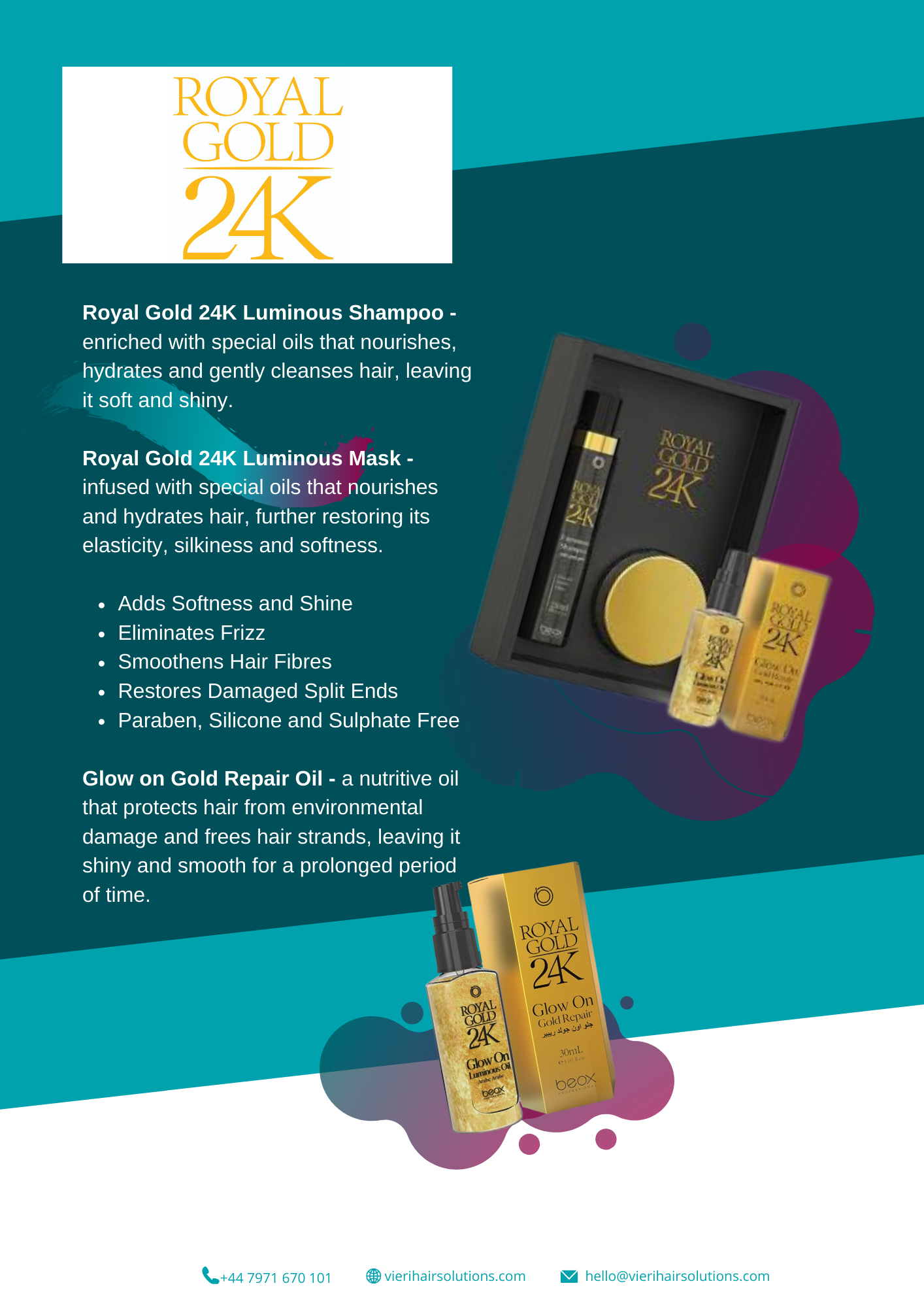 09 Royal Gold 24K Aftercare