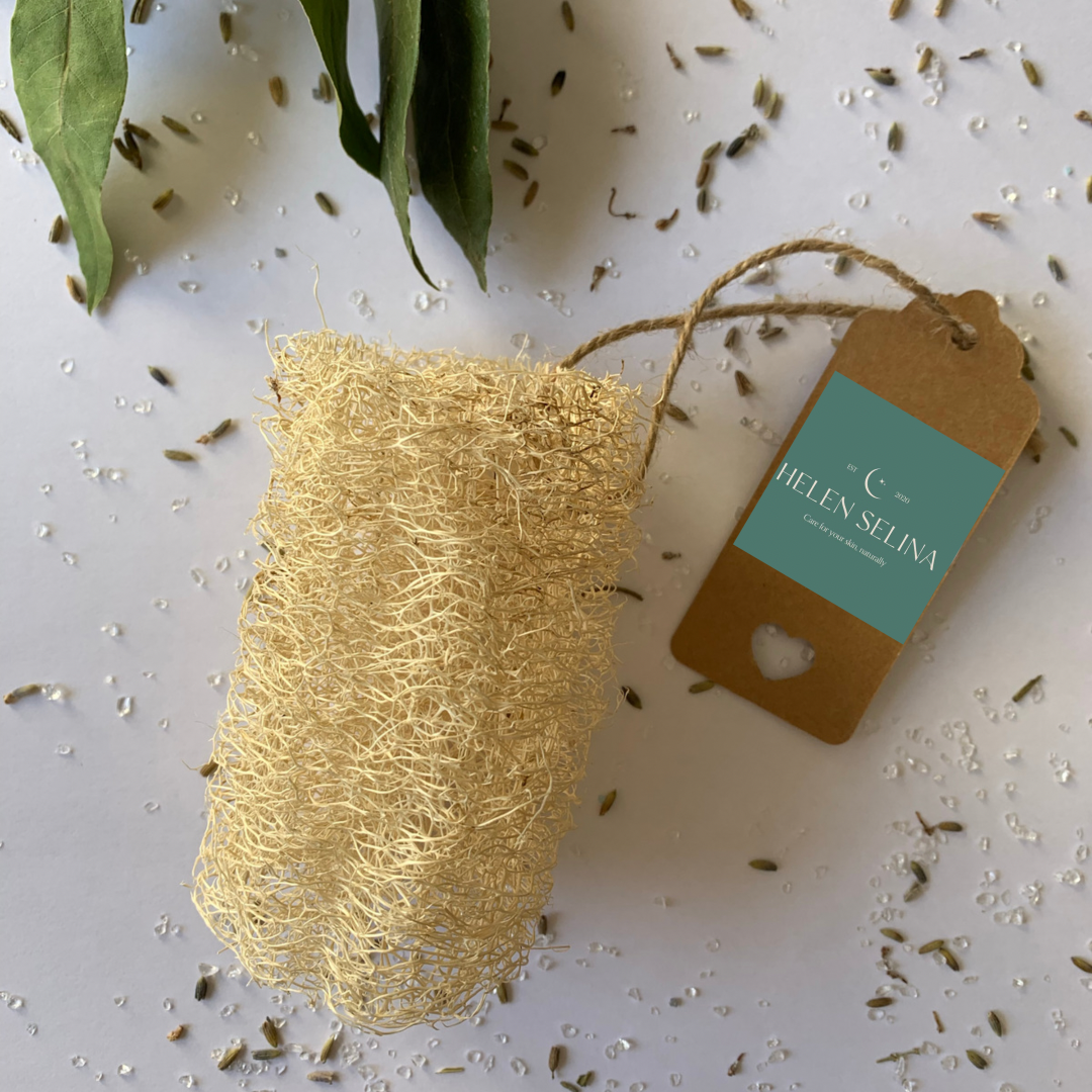 Natural loofah for body