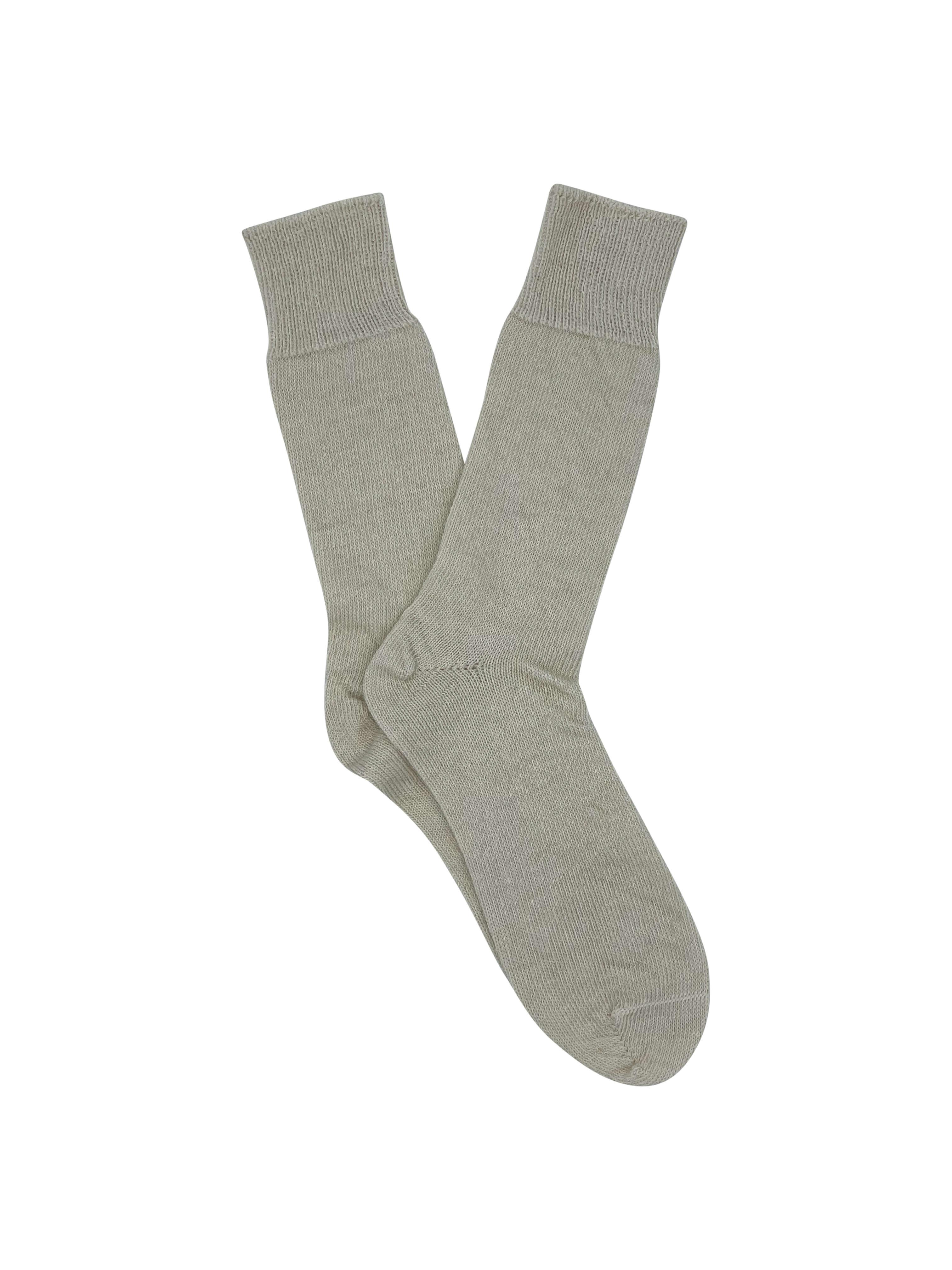 Titus Alpaca Dress Socks - Natural