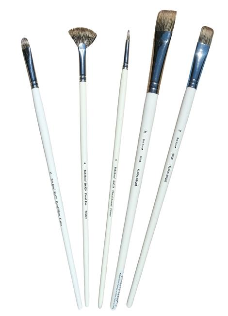 Bob Ross Floral Brushes - Art Supplies from Crafty Arts UK