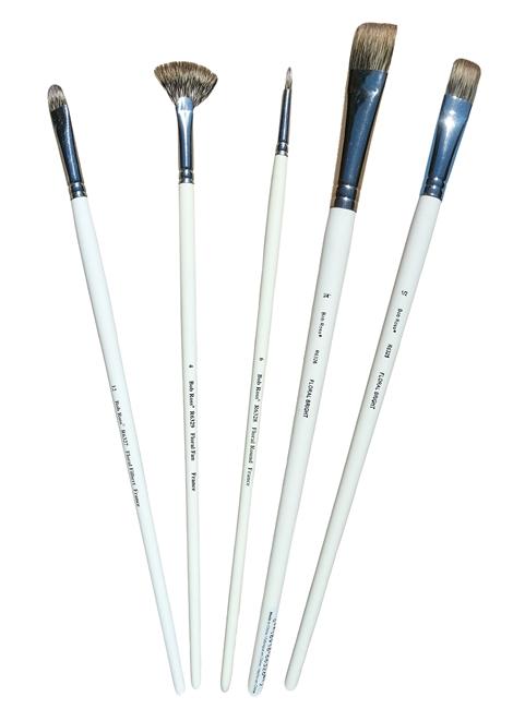 Bob Ross Brushes