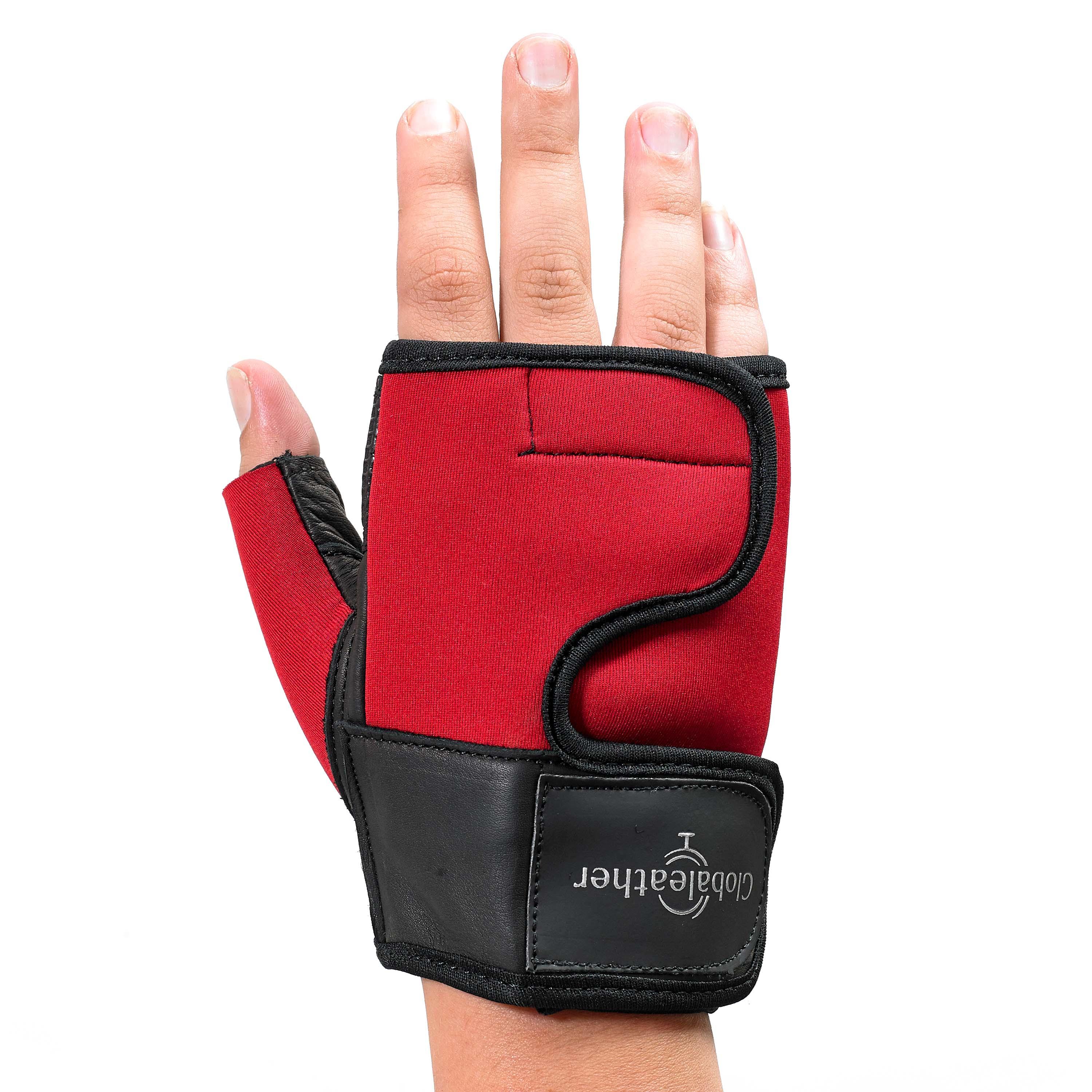 Wheelchair Hand Wraps Red Hand
