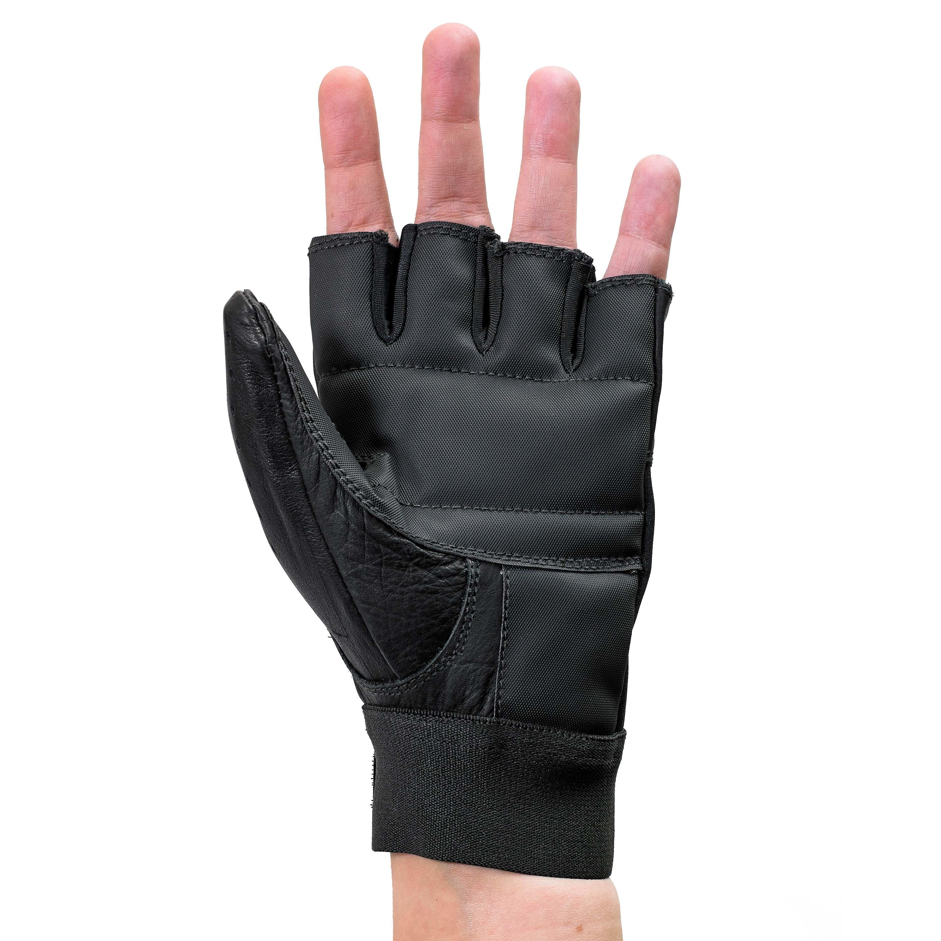 SureGrip Fingerless Wheelchair Gloves Front