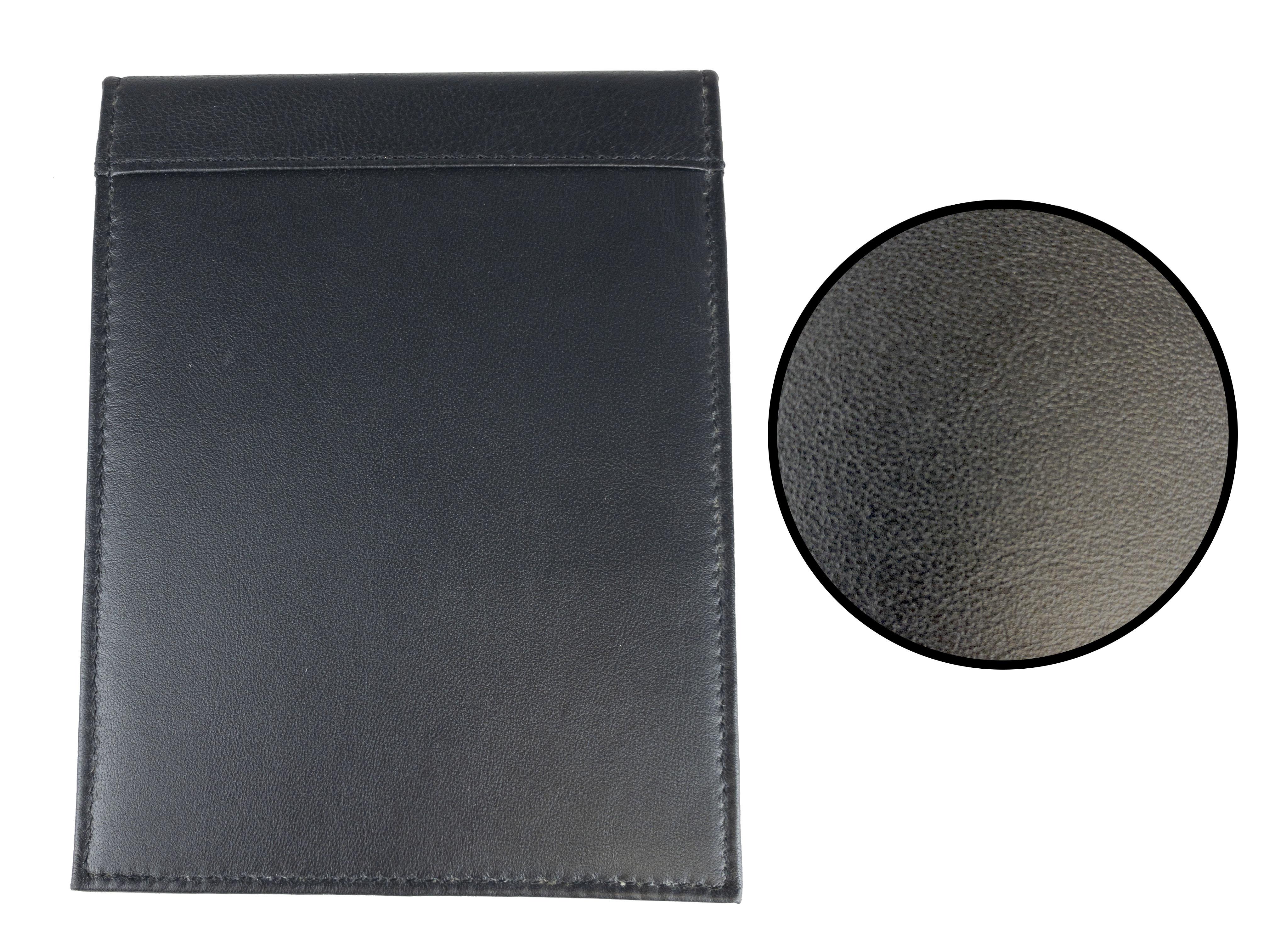 blue badge wallet holder Leather