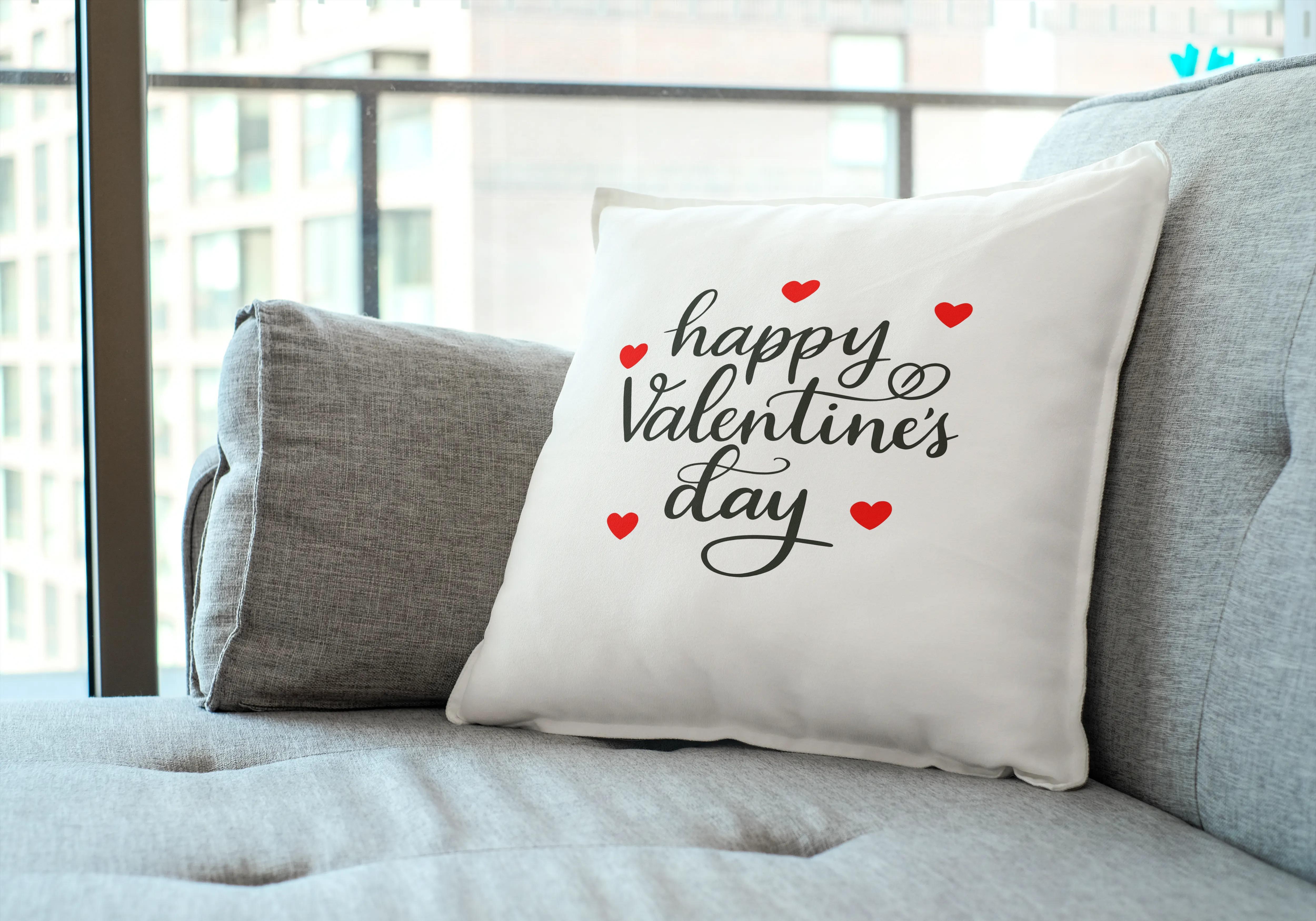 0023 Happy Valentines Day Cushion