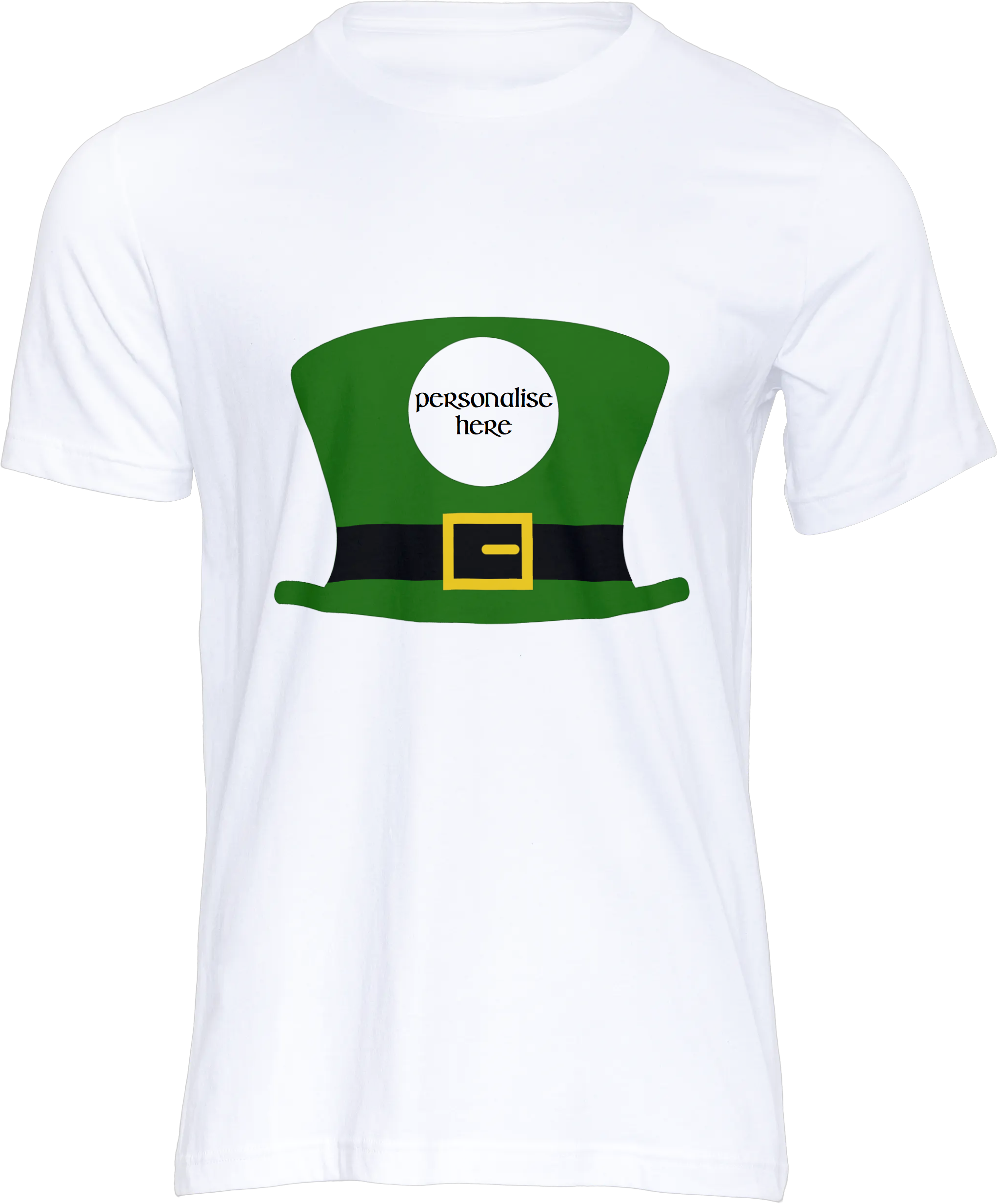 Leprechauns Hat Monogram T-Shirt