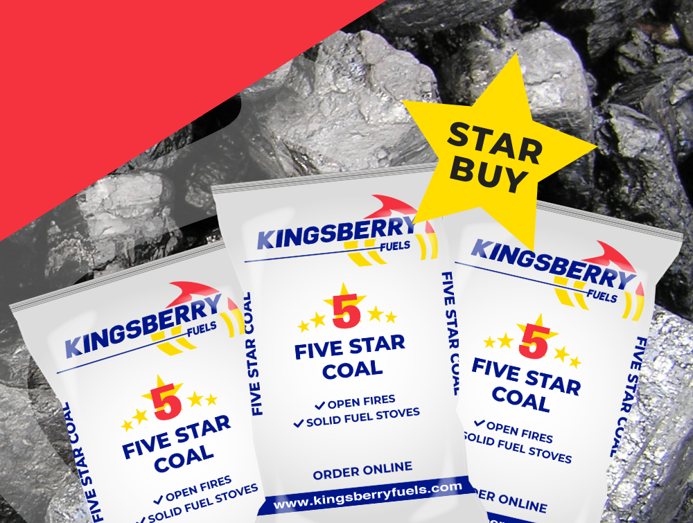 Star Buy
Five Star Coal £25
Per 50kg bag|View Product