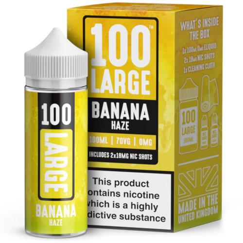 100 Large Banana Haze 100ml shortfill eliquid