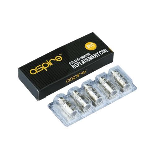 A pack Of 5 Aspire BVC Coils