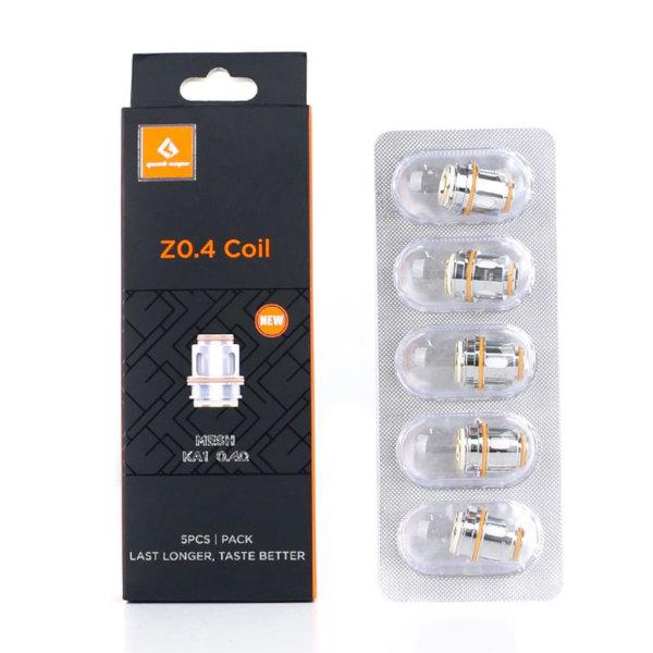 A pack of geekvape zeus coils