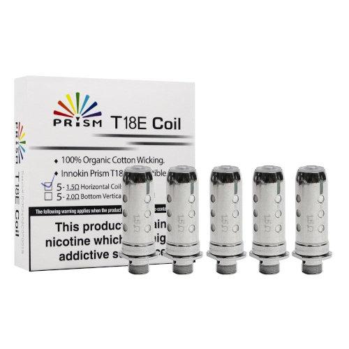 A box of prism T18E coils made by Innokin