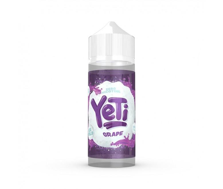 Yeti Grape ice cold eliquid in a 100ml bottle