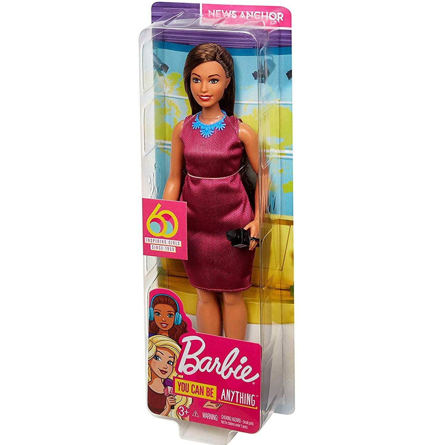 Barbie 60th Anniversary News Anchor Career Doll4