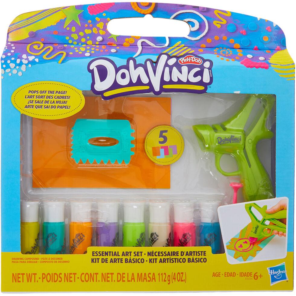 Hasbro Play-doh DohVinci Essential Art Kit Set Toy Ages 6 Game NEW 