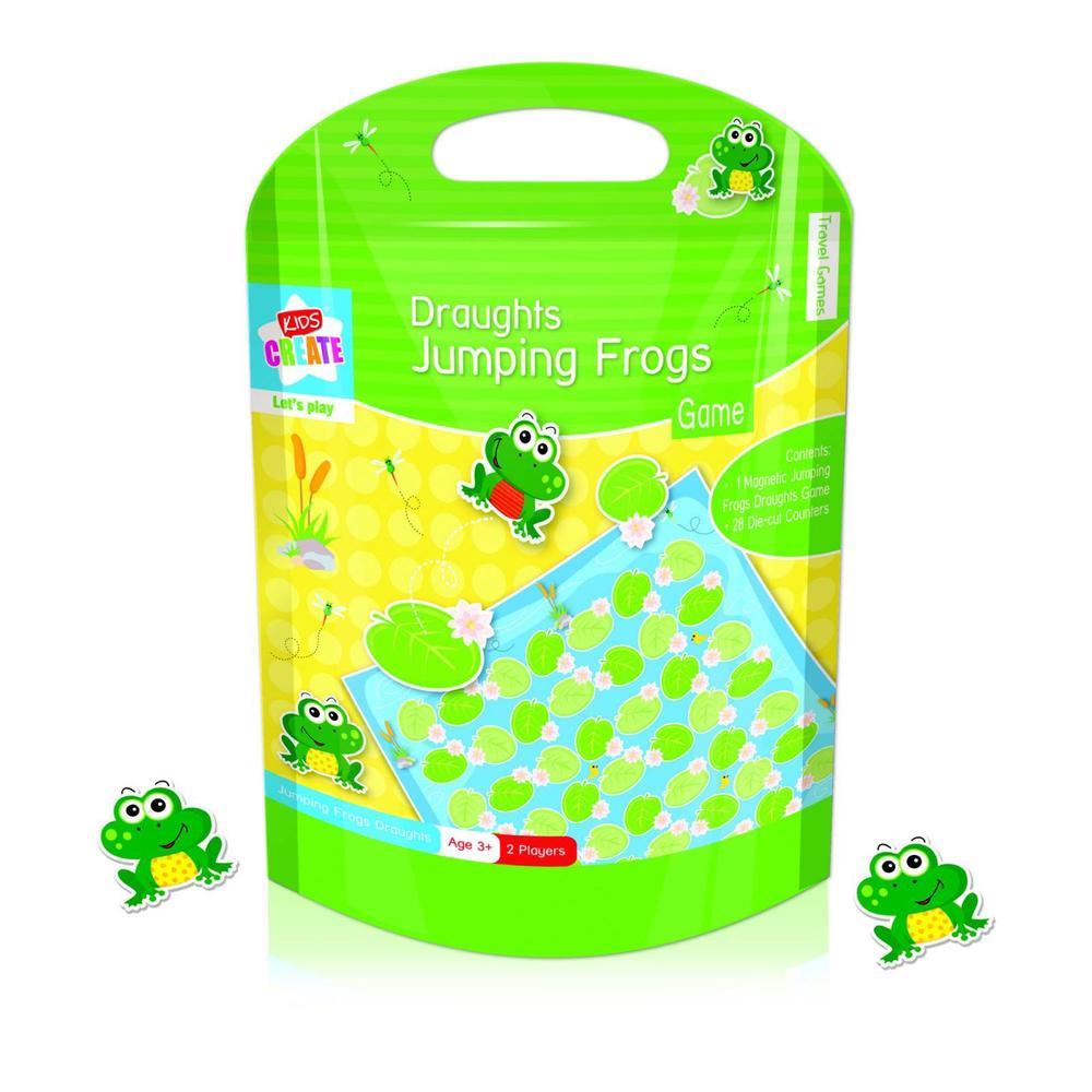 Magnetic Draughts Jumping Frogs Game