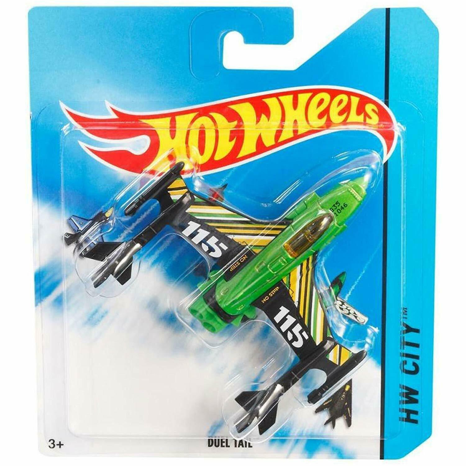Hot Wheels Sky Busters Assortment Green Duel Tail