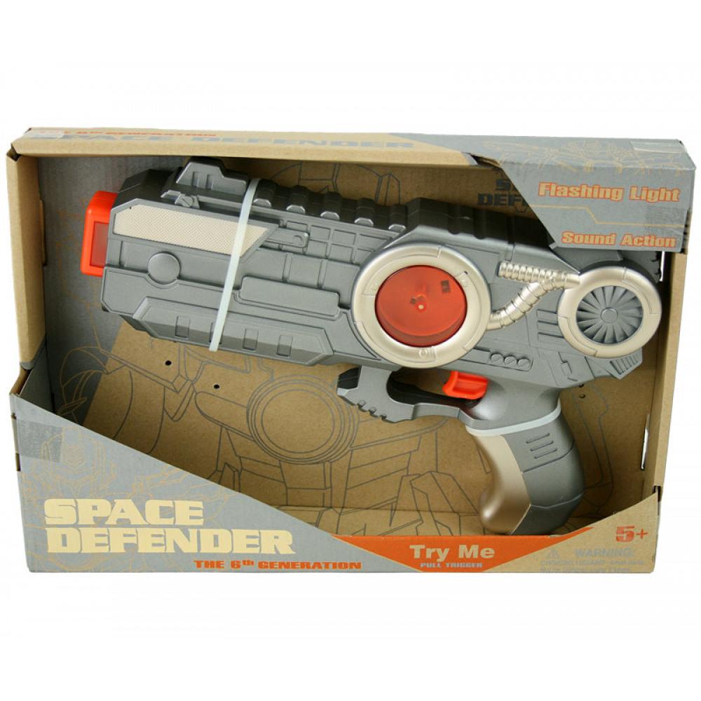 Space Defender Laser Gun Orange1