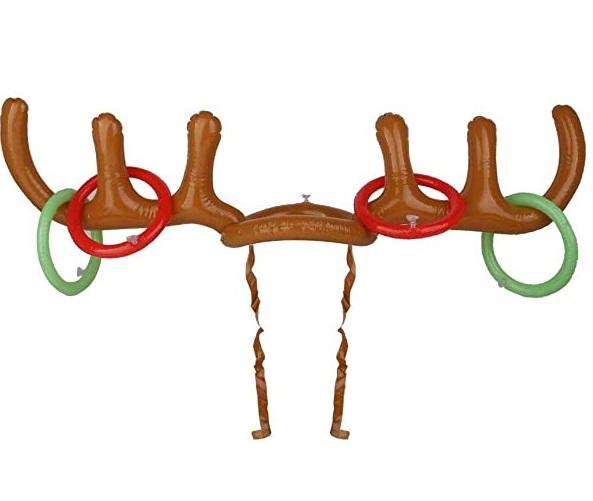 Grafix Inflatable Reindeer Ring Toss Game2