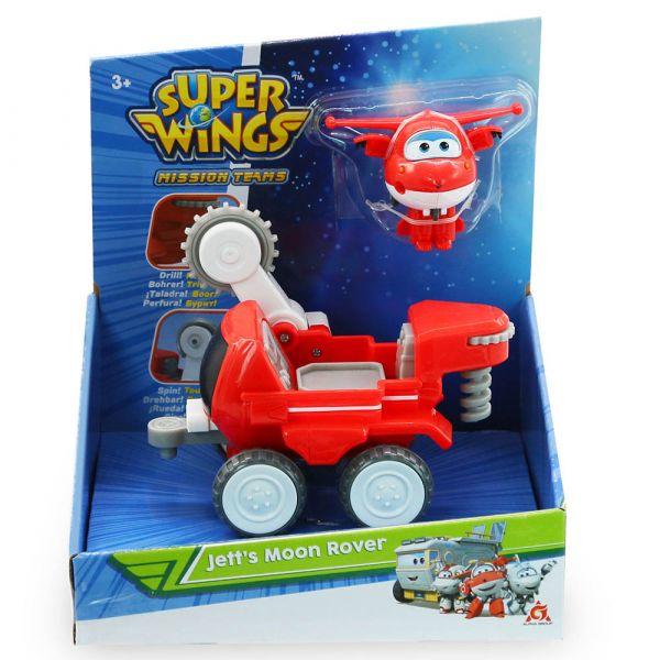 Jetts Moon Rover Vehicle Transform-A-Bot Jett Toy Figure US730842 Super Wings 