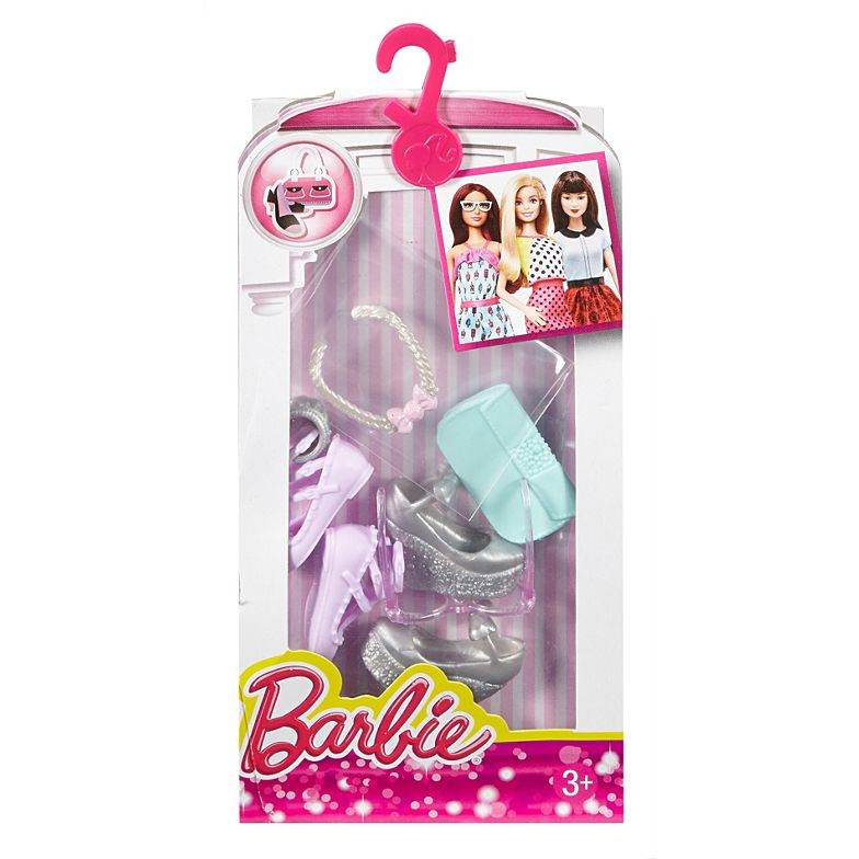 Barbie Fashion Accessory Silver Chic Pack2