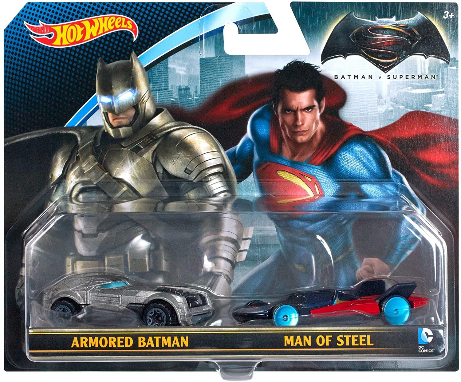 Hot Wheels DC Batman Vs Superman 2 Vehicle Pack4