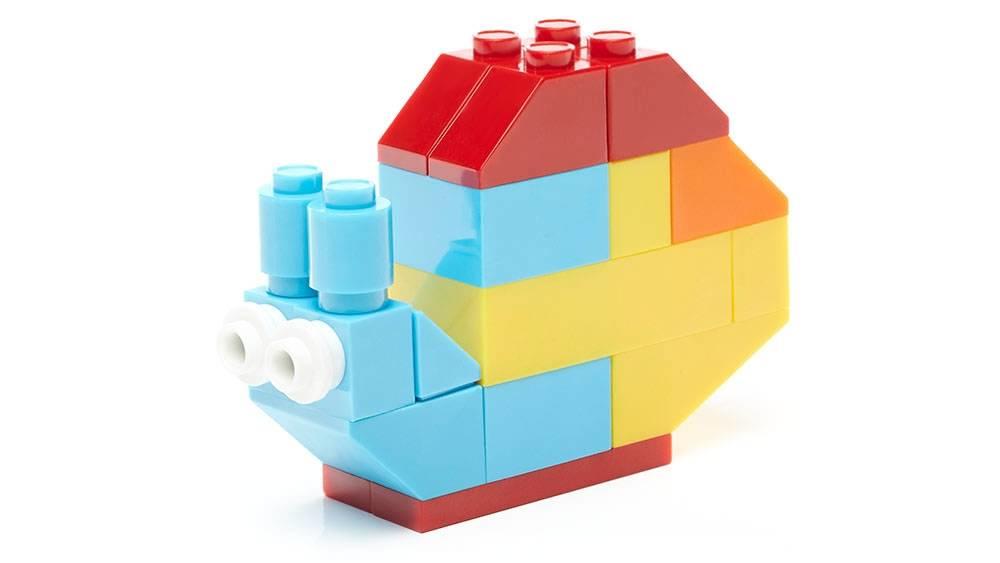 Mega Construx 60 Piece Vibrant Colours Bricks Box1