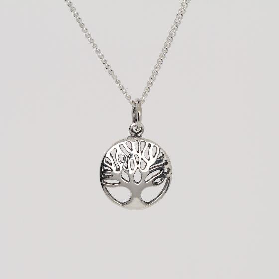 Small Tree of Life Sterling Silver Pendant