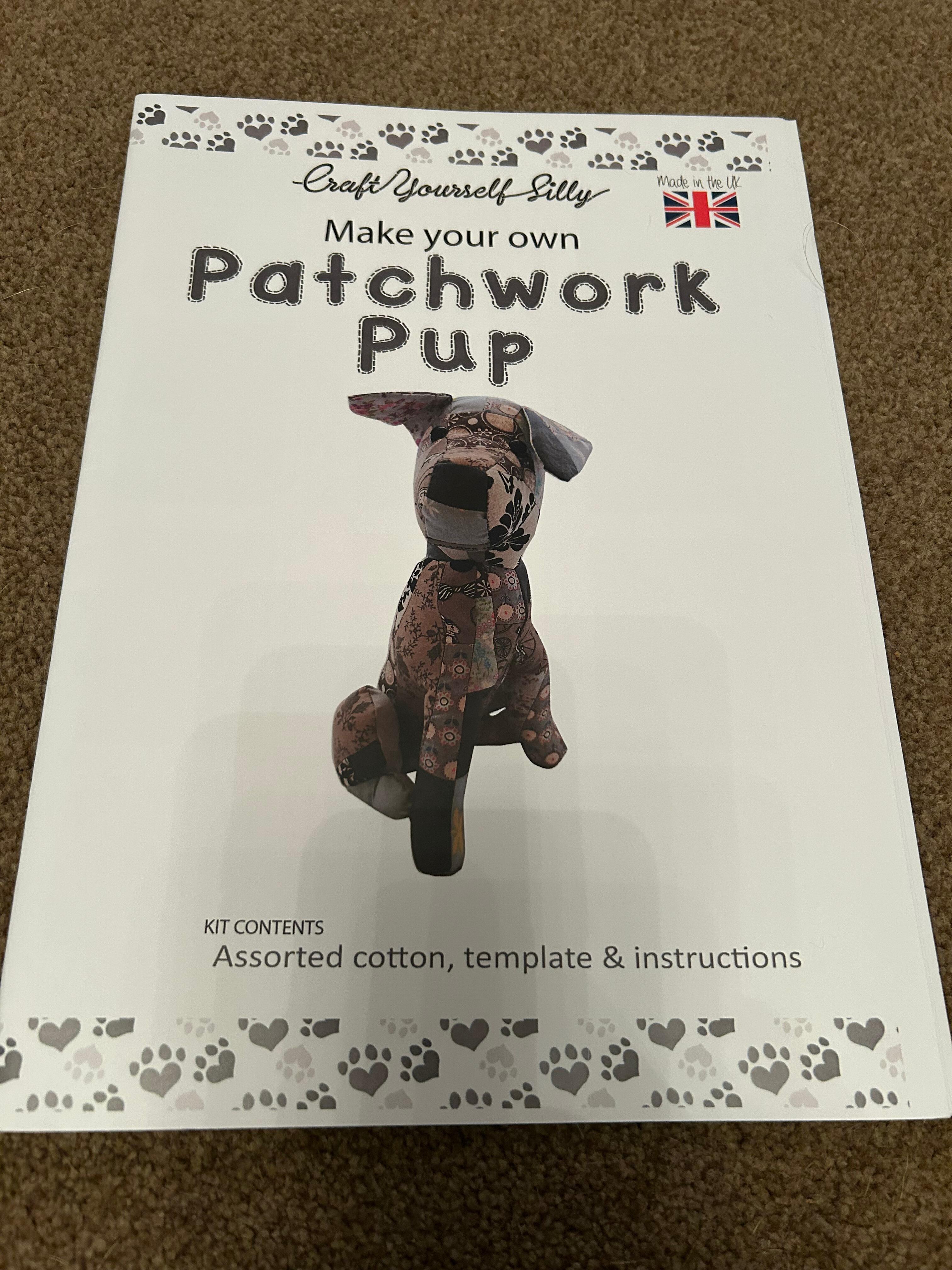 Patchwork Pup Templates and Instructions Only