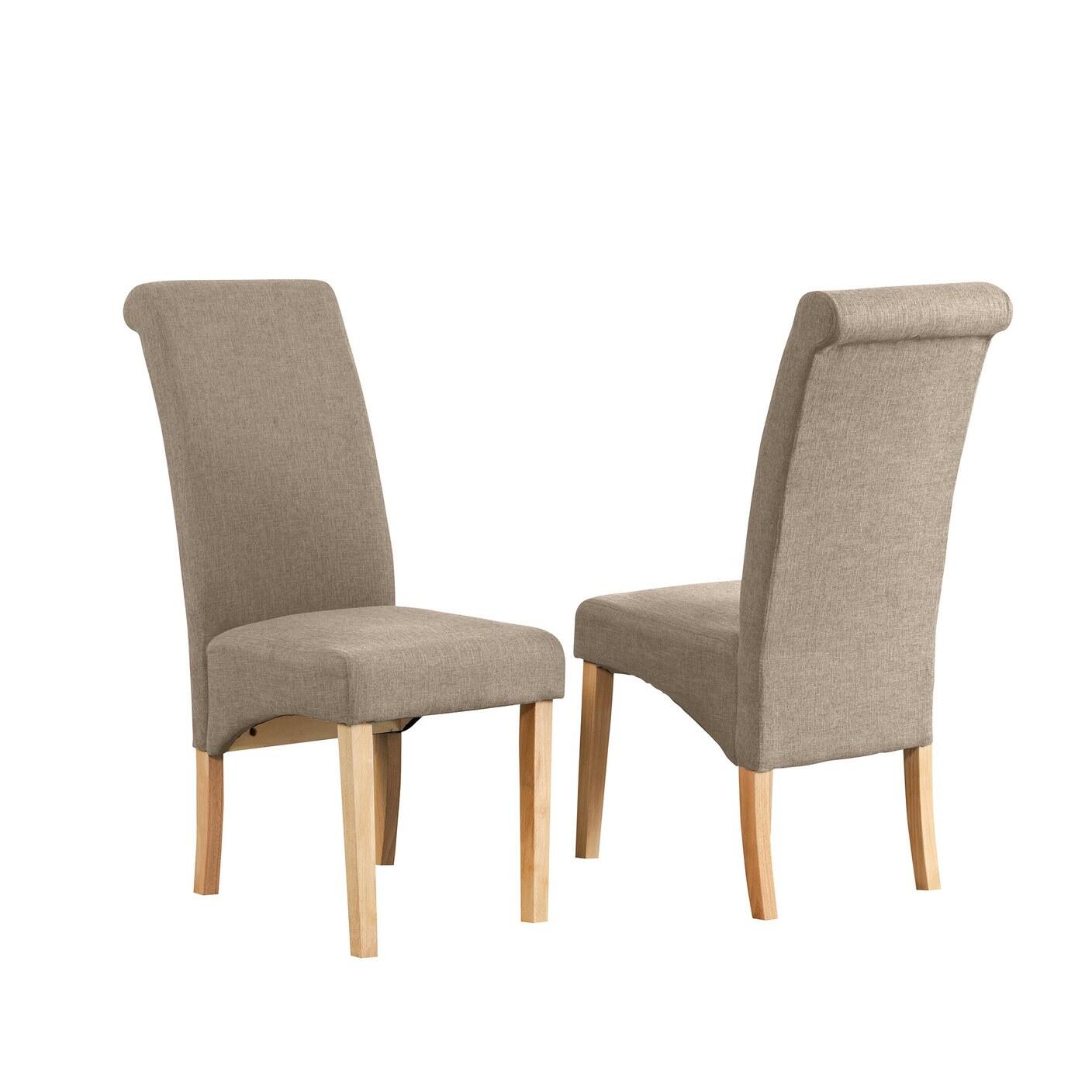 X Style Stool Fabric & Boucle Dining Chairs - Cheshire Home Company