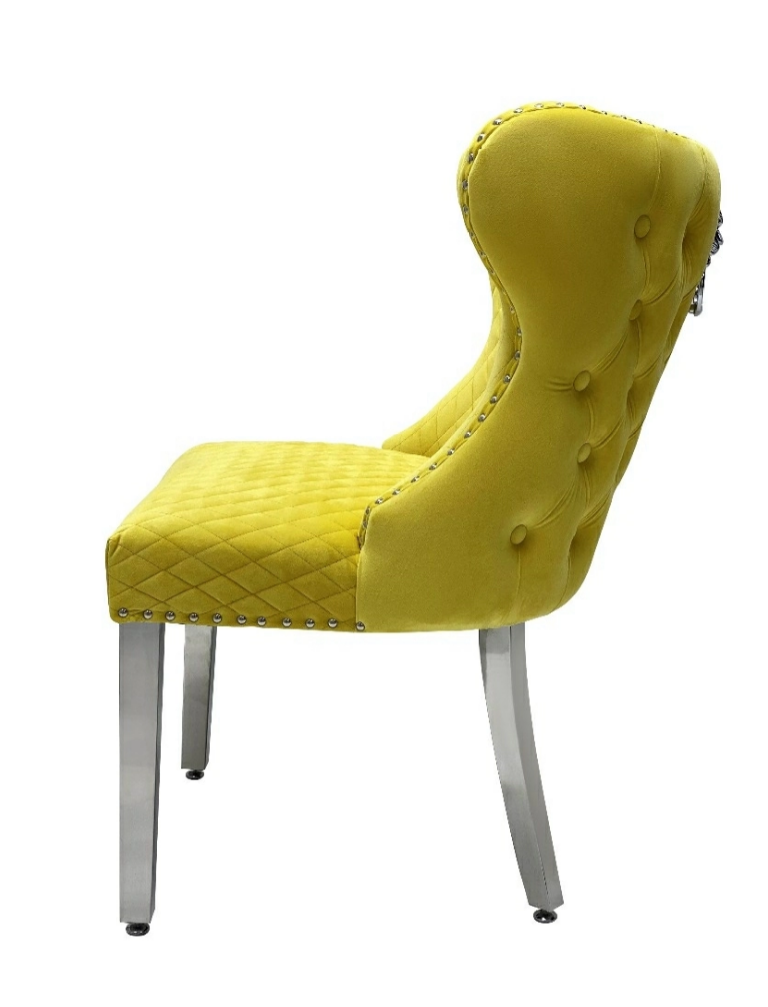 Louis Mustard Dining Chair