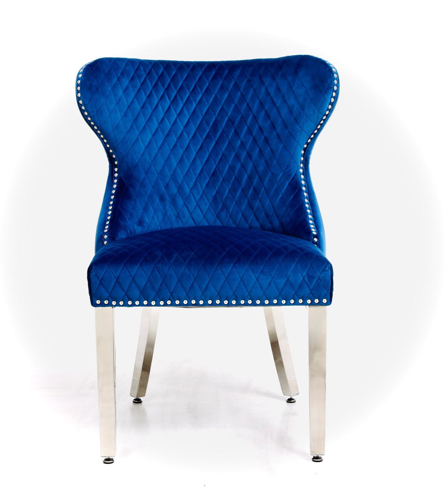 Louis Navy Dining Chair