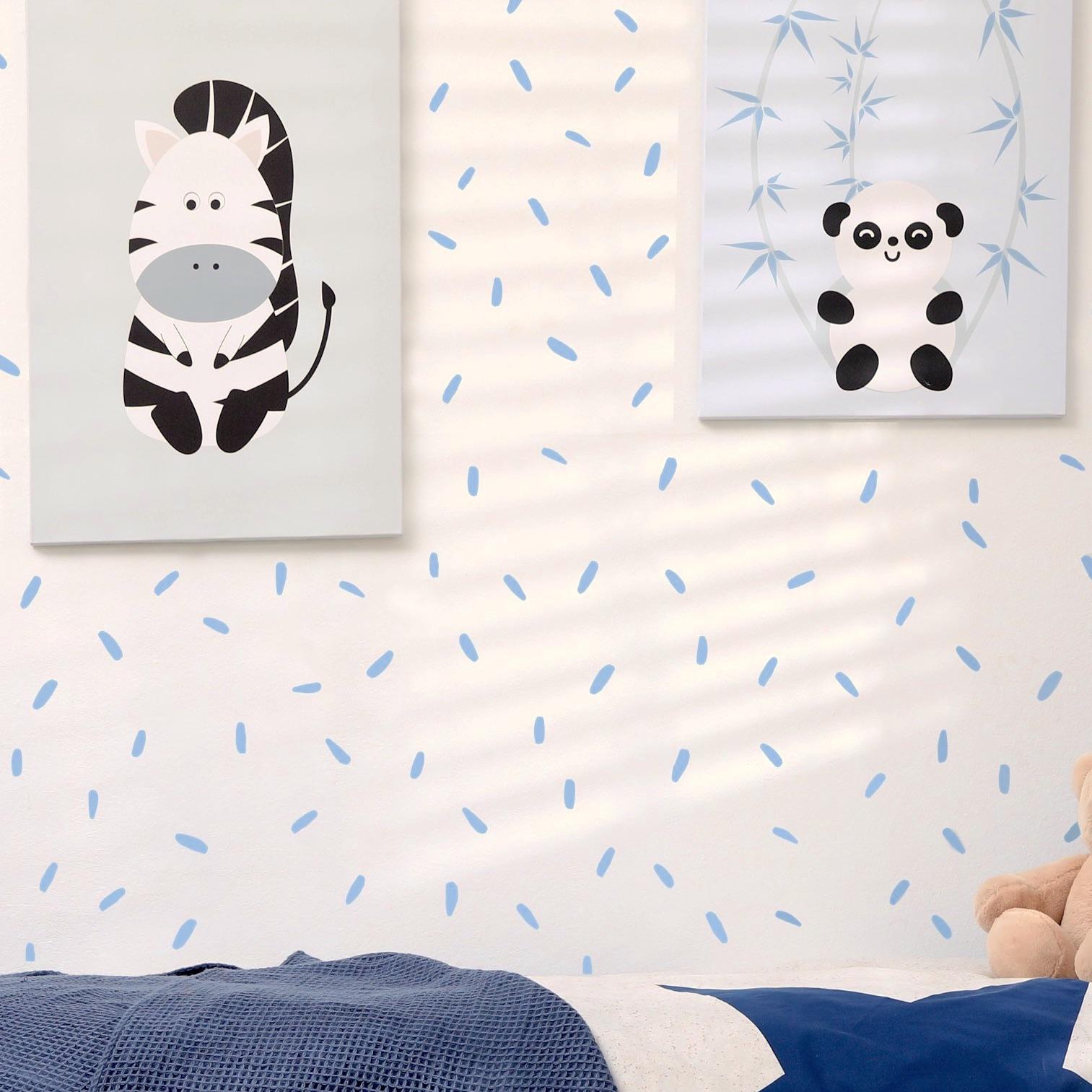 hand drawn sprinkles wall stickers