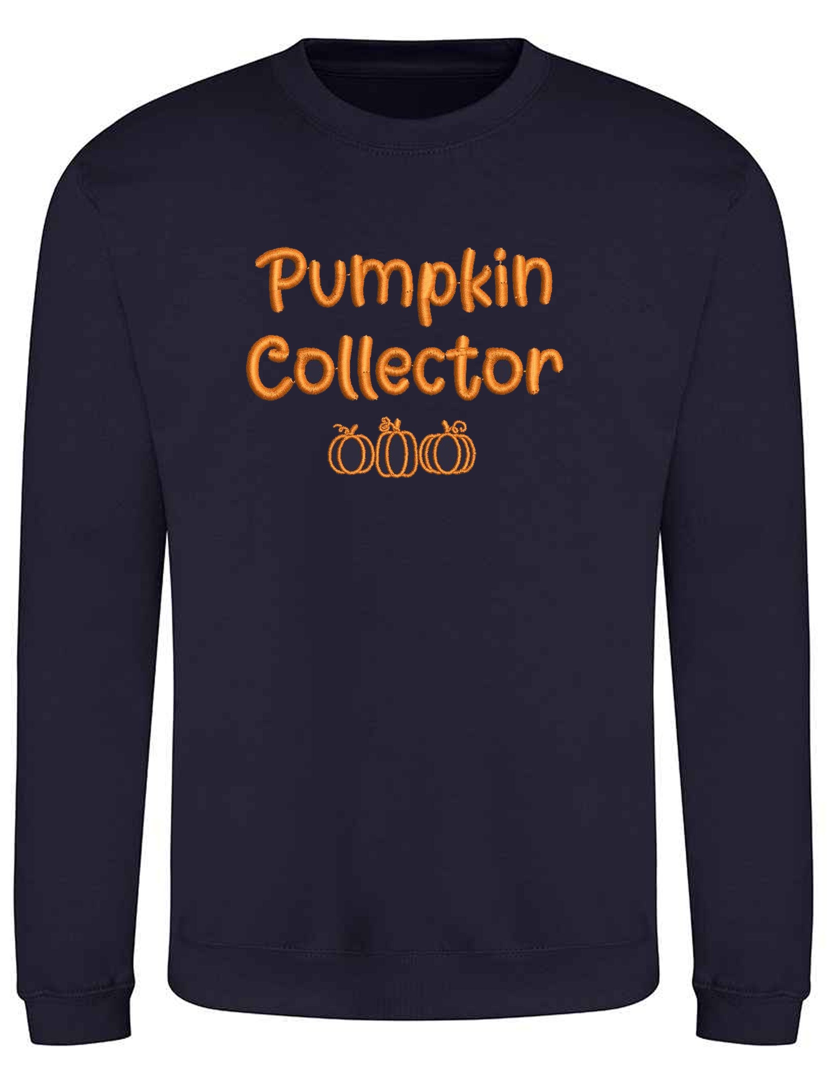 Custom Pumpkin Collector Jumper Navy