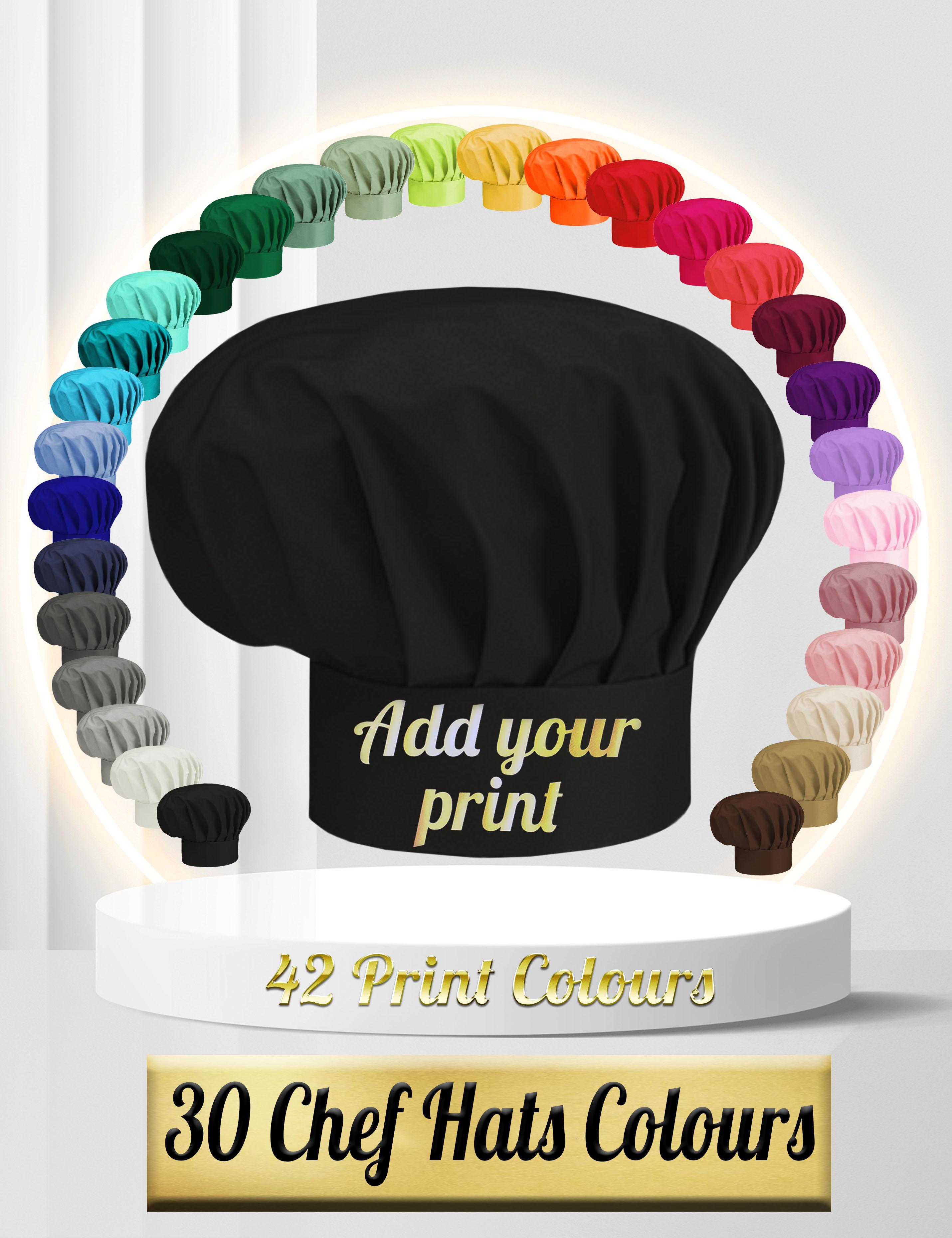 Personalised Chef Hat Printed