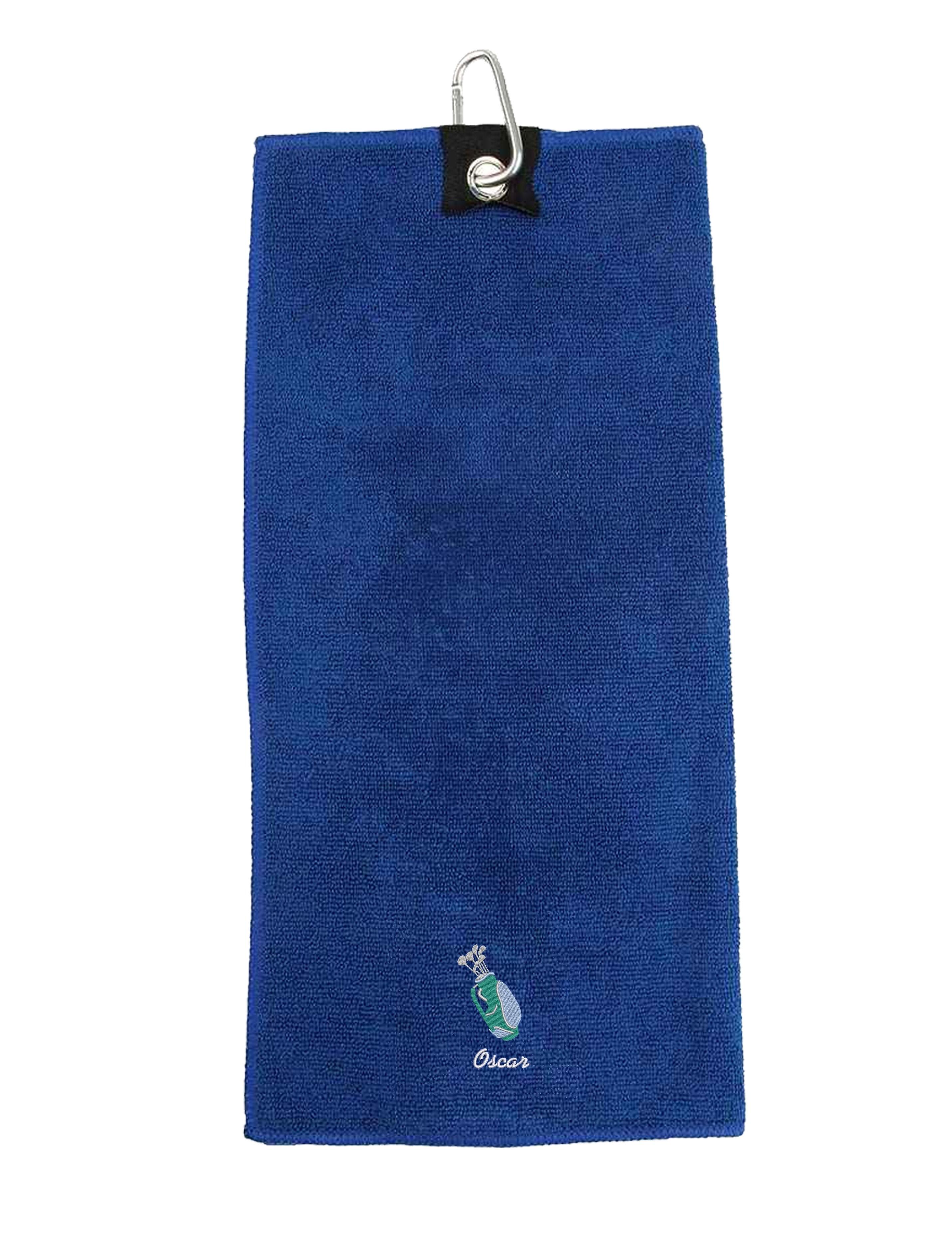 Golf Bag Design Microfibre Golf Royal Blue