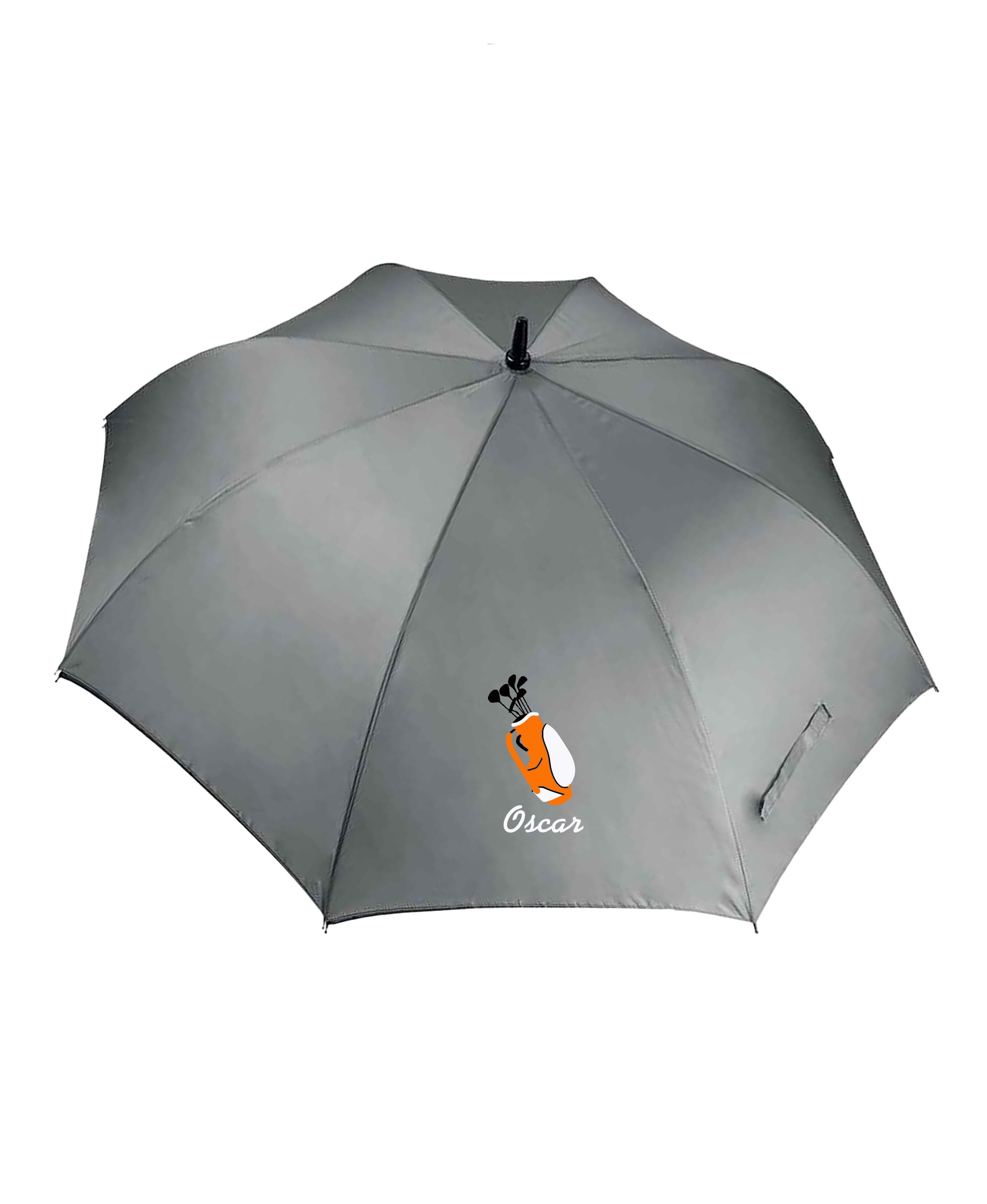 Golf Bag Design X-Large Golf Umbrella Dark Grey