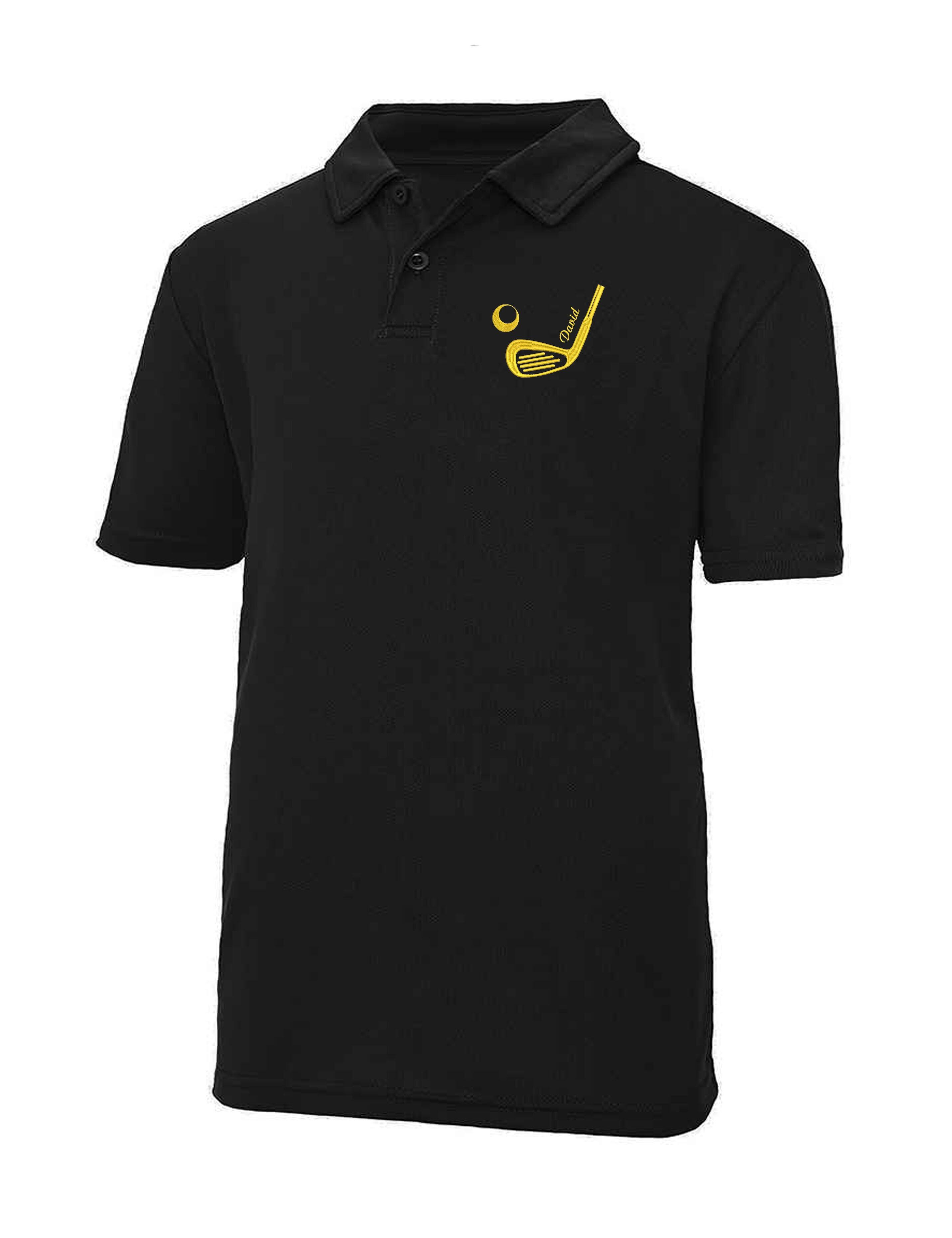 Black kids polo best sale