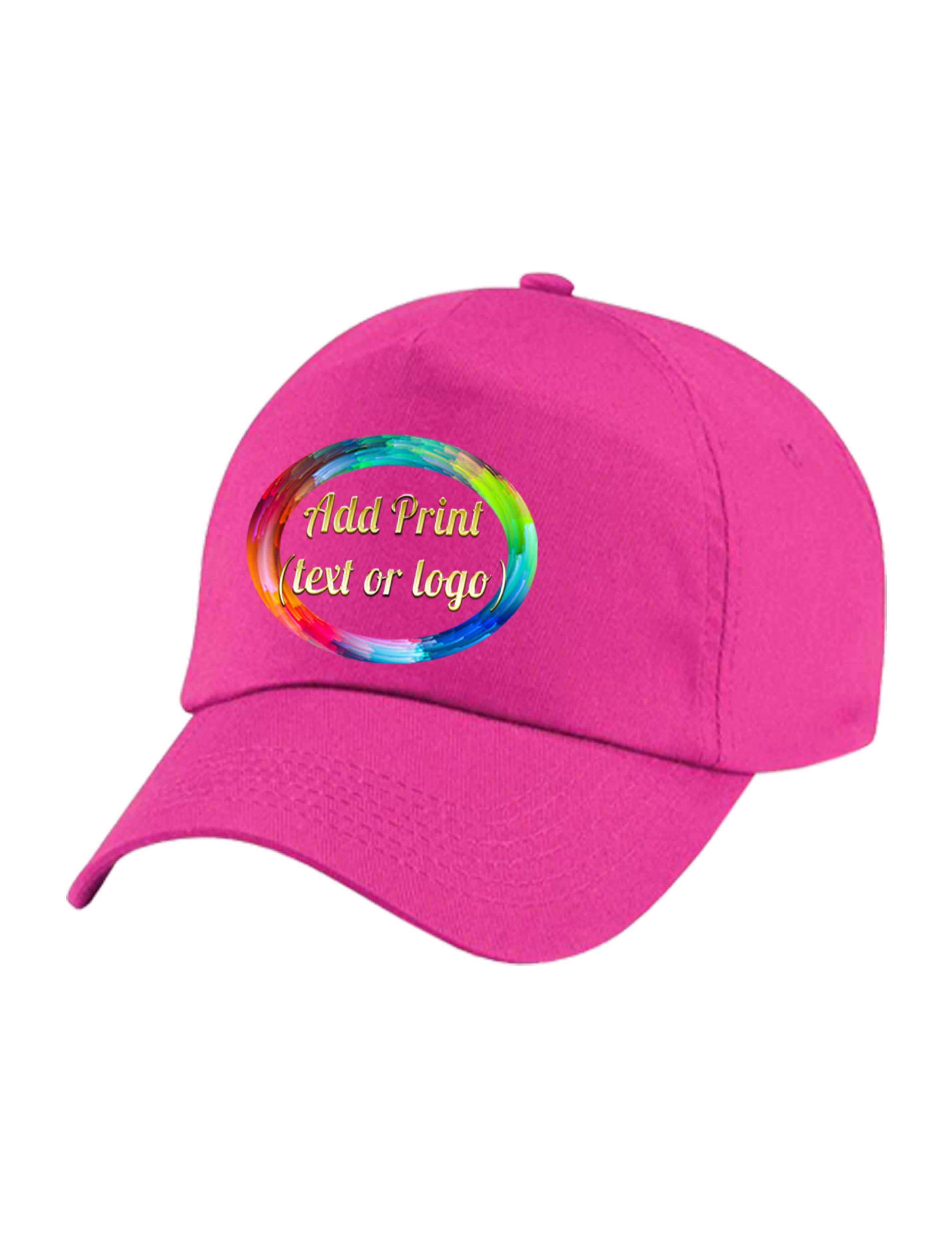 Hot pink baseball hat on sale