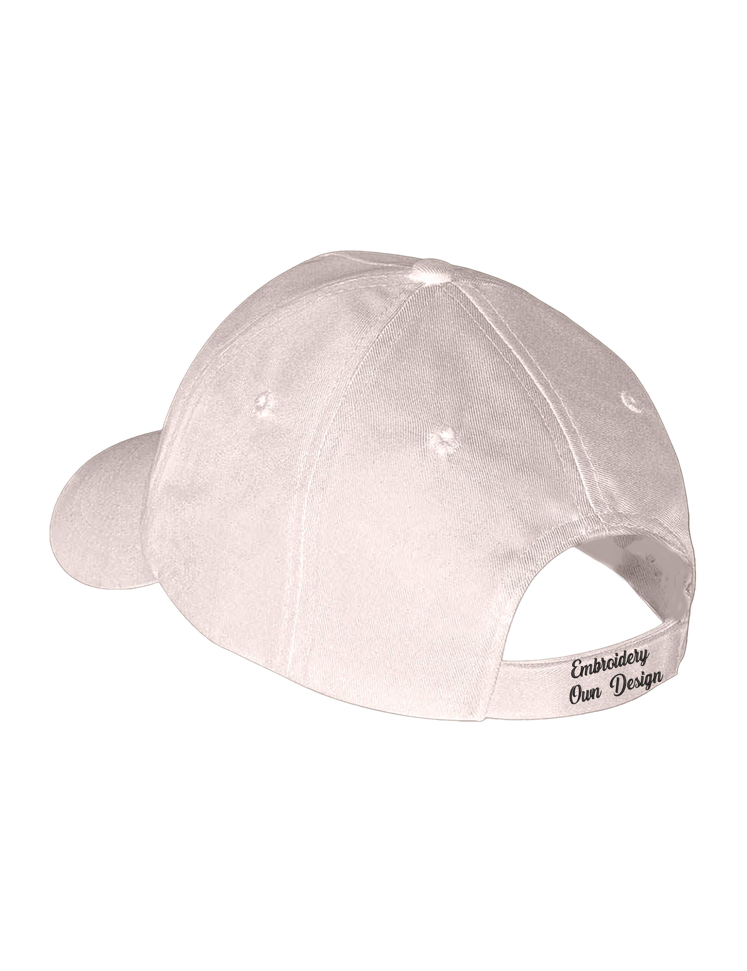 Embroidered Baseball Cap Cream with your logo or design