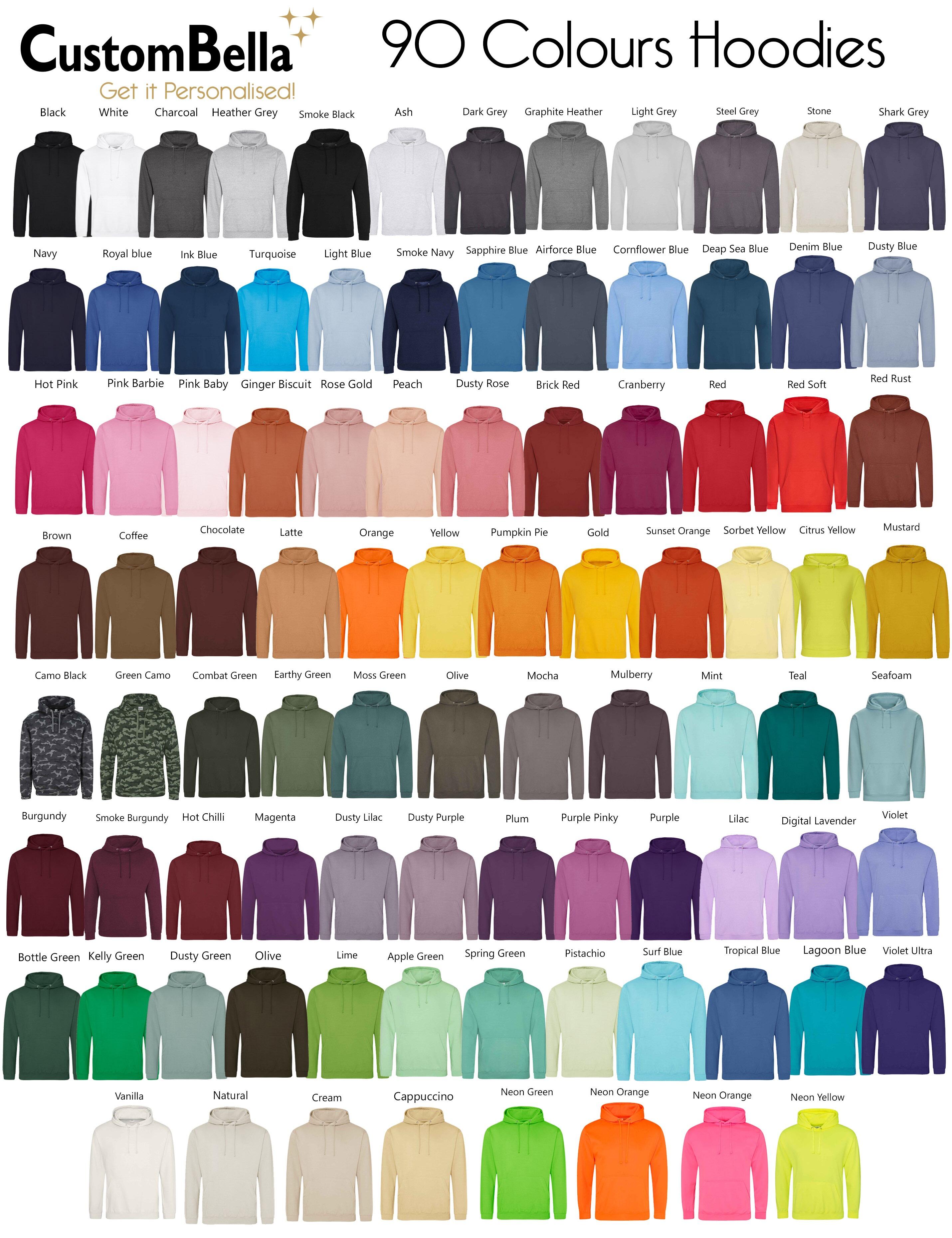 Custom Printed Hoodie Dusty Purple
