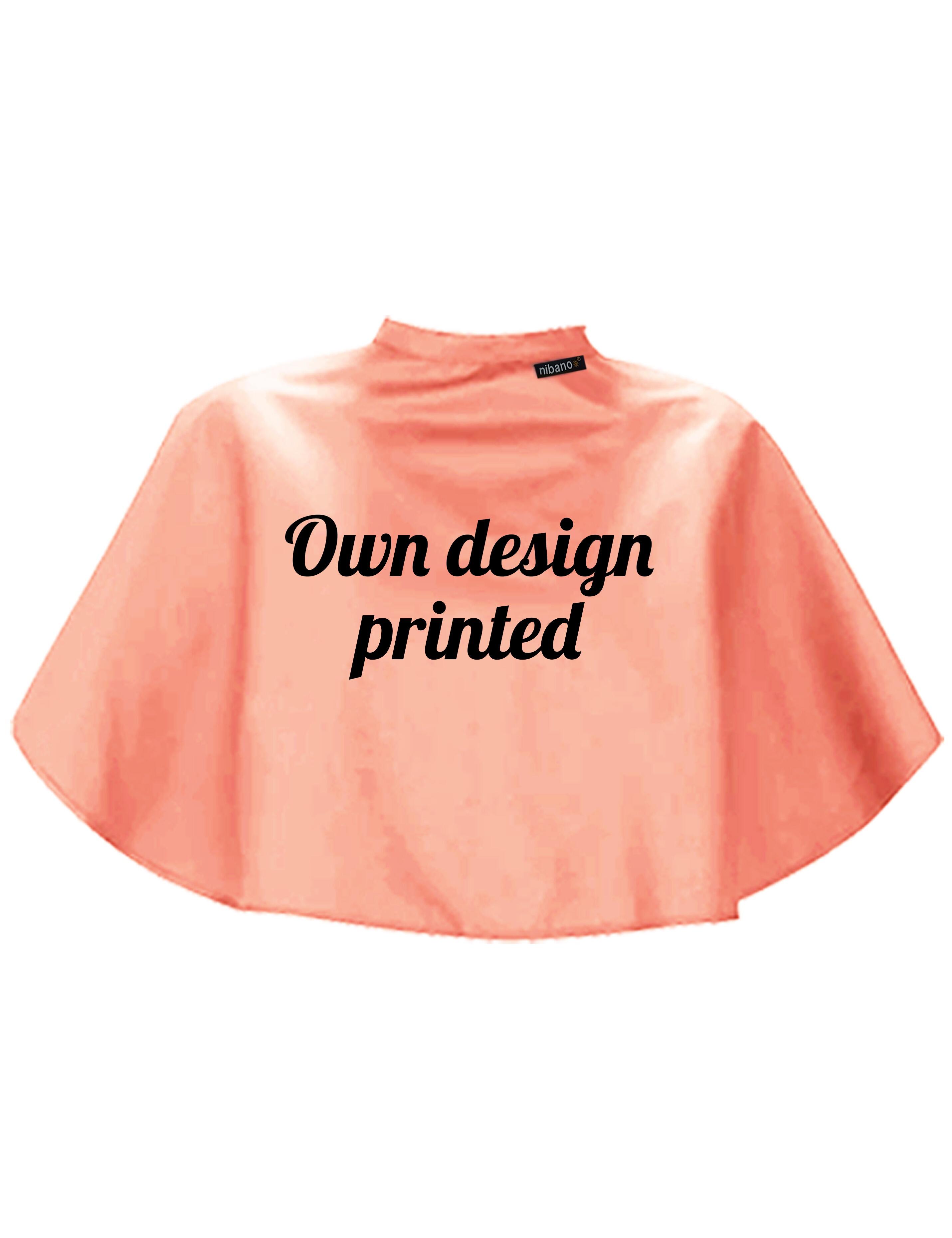 Custom Makeup Cape Peach