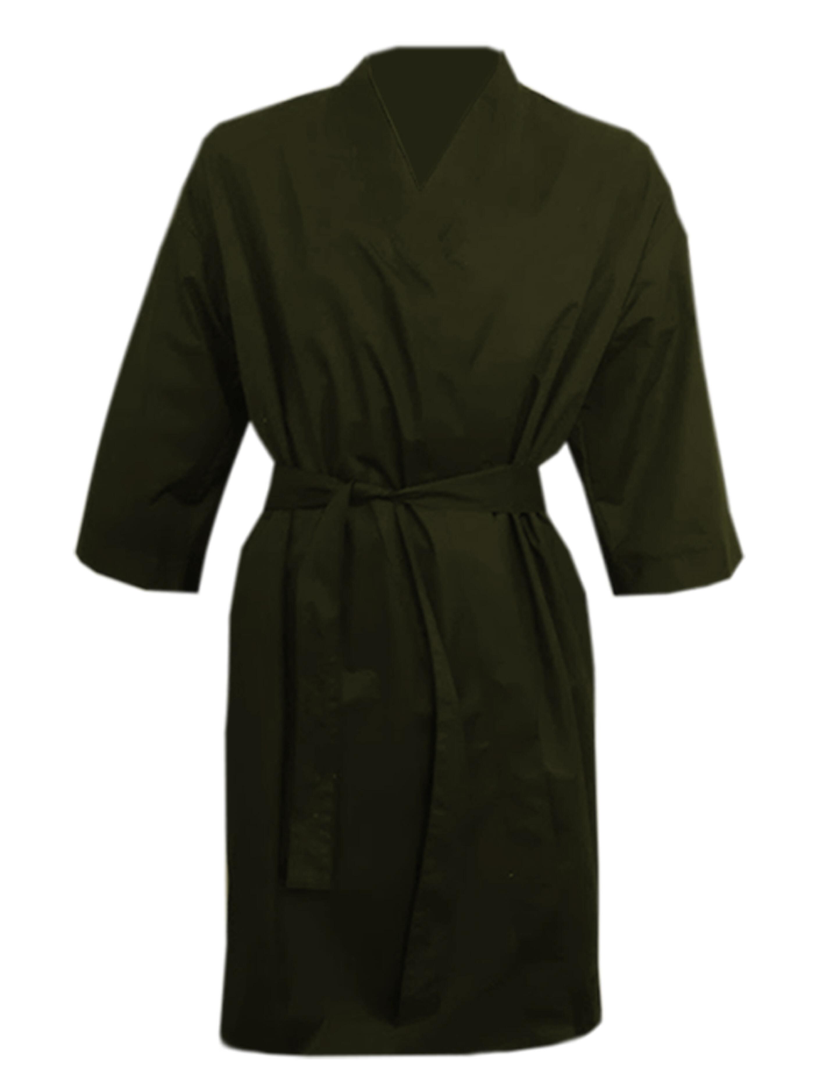 Nibano Hairdressing Kimono Gown Vintage Green