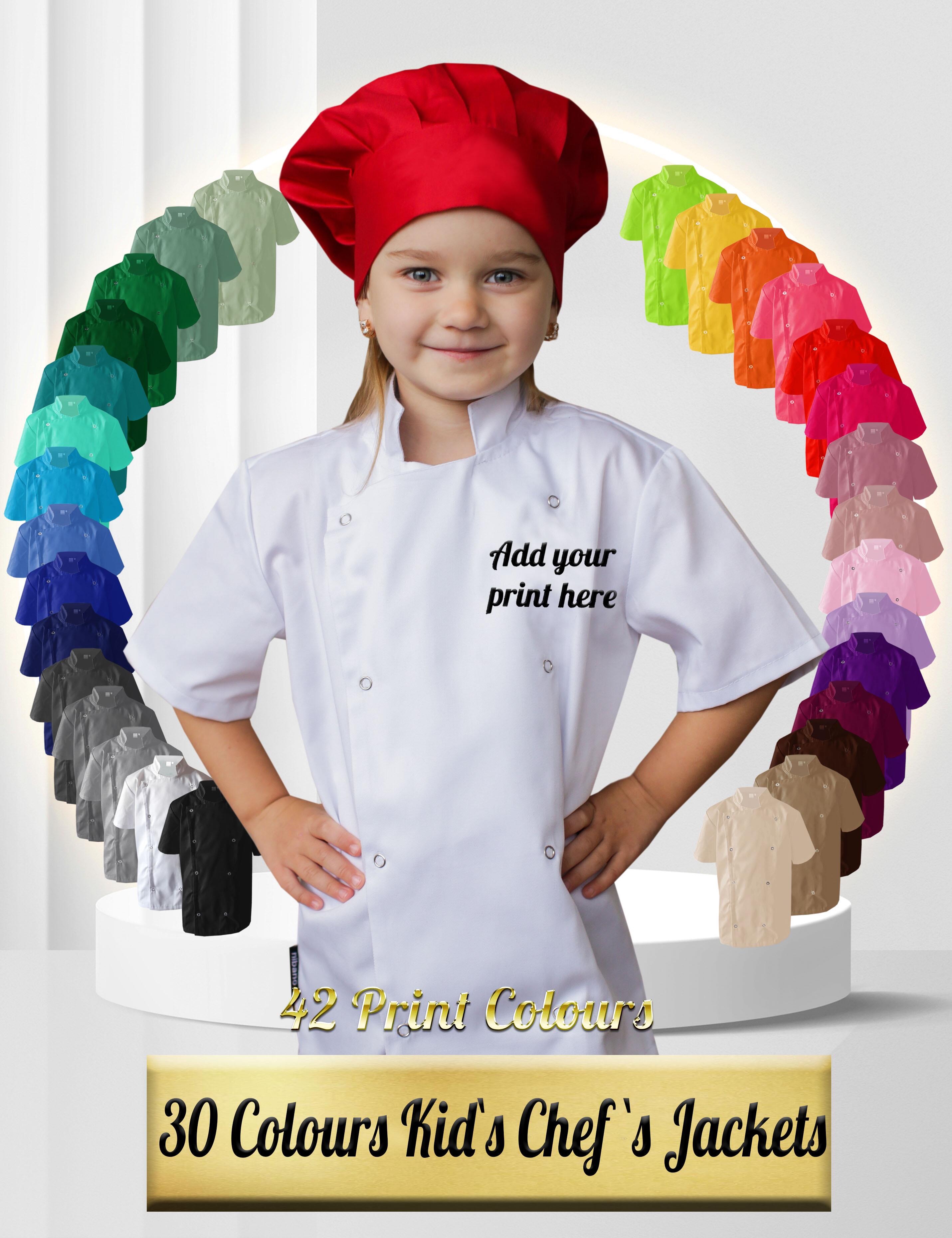 Personalised Kid's chef jacket