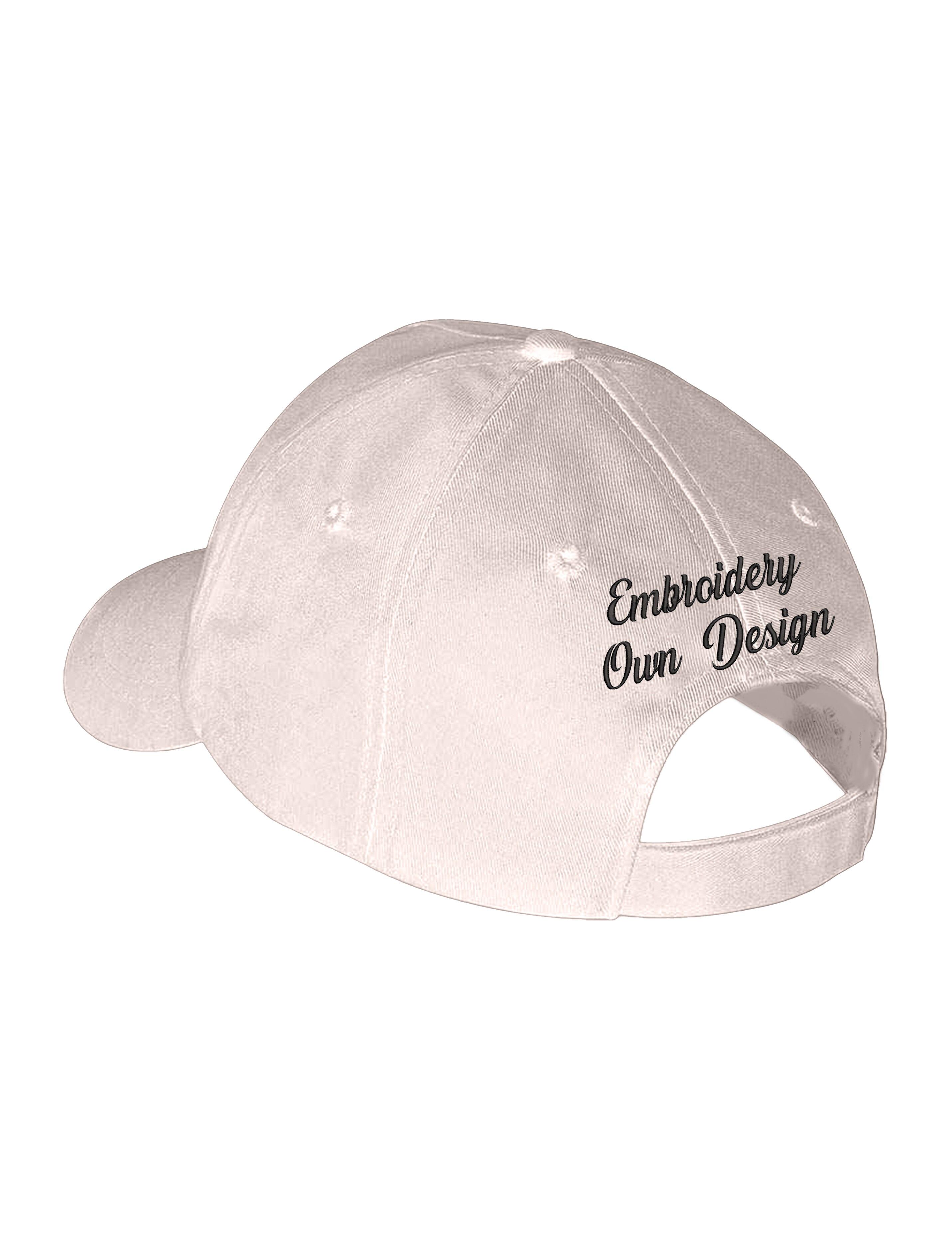 Baseball Cap Cream with back embroidery
