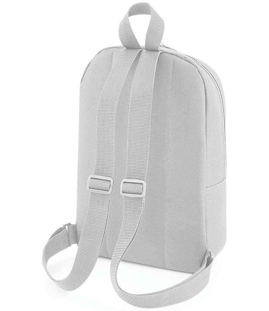 Personalised Embroidered Kids Backpack Light Grey with name or logo